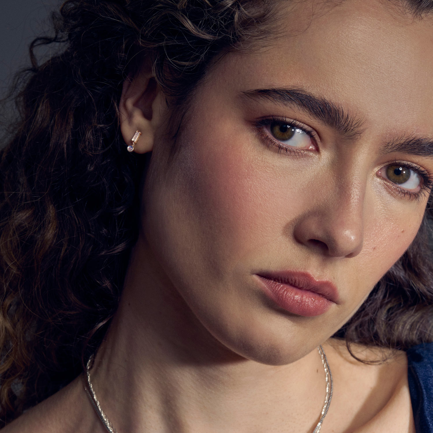Miles of Light Moonstone Earring (single) - Image 3