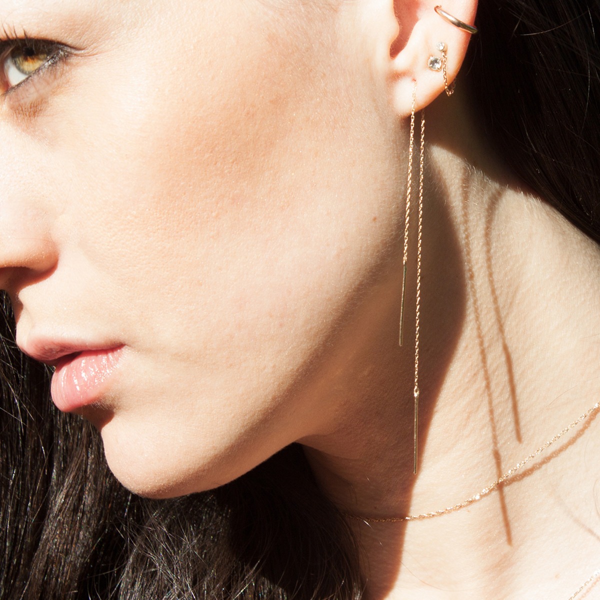 Long Stitch Earring (single) - Image 5