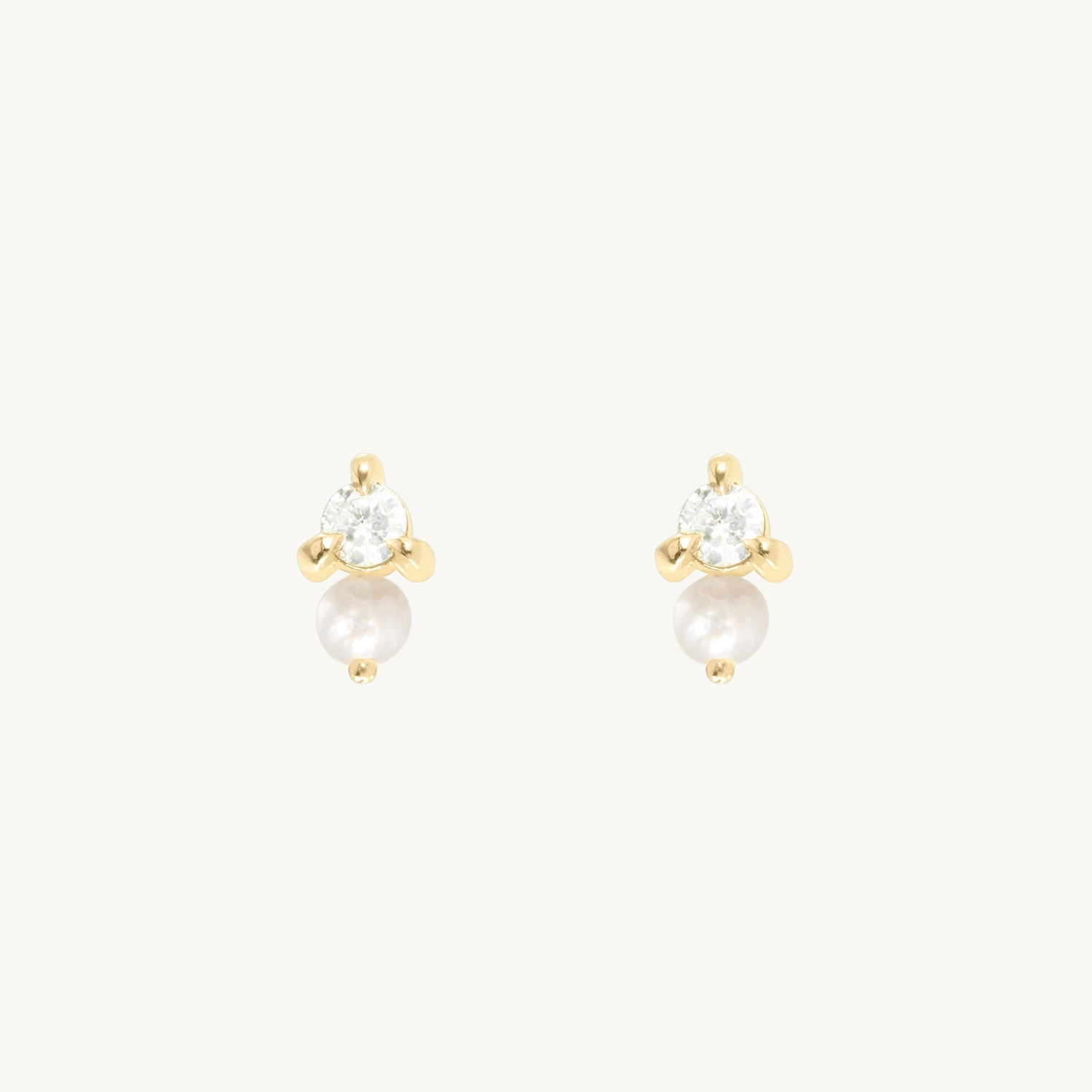 Flat Back Dewdrop Stud (single) - Image 11
