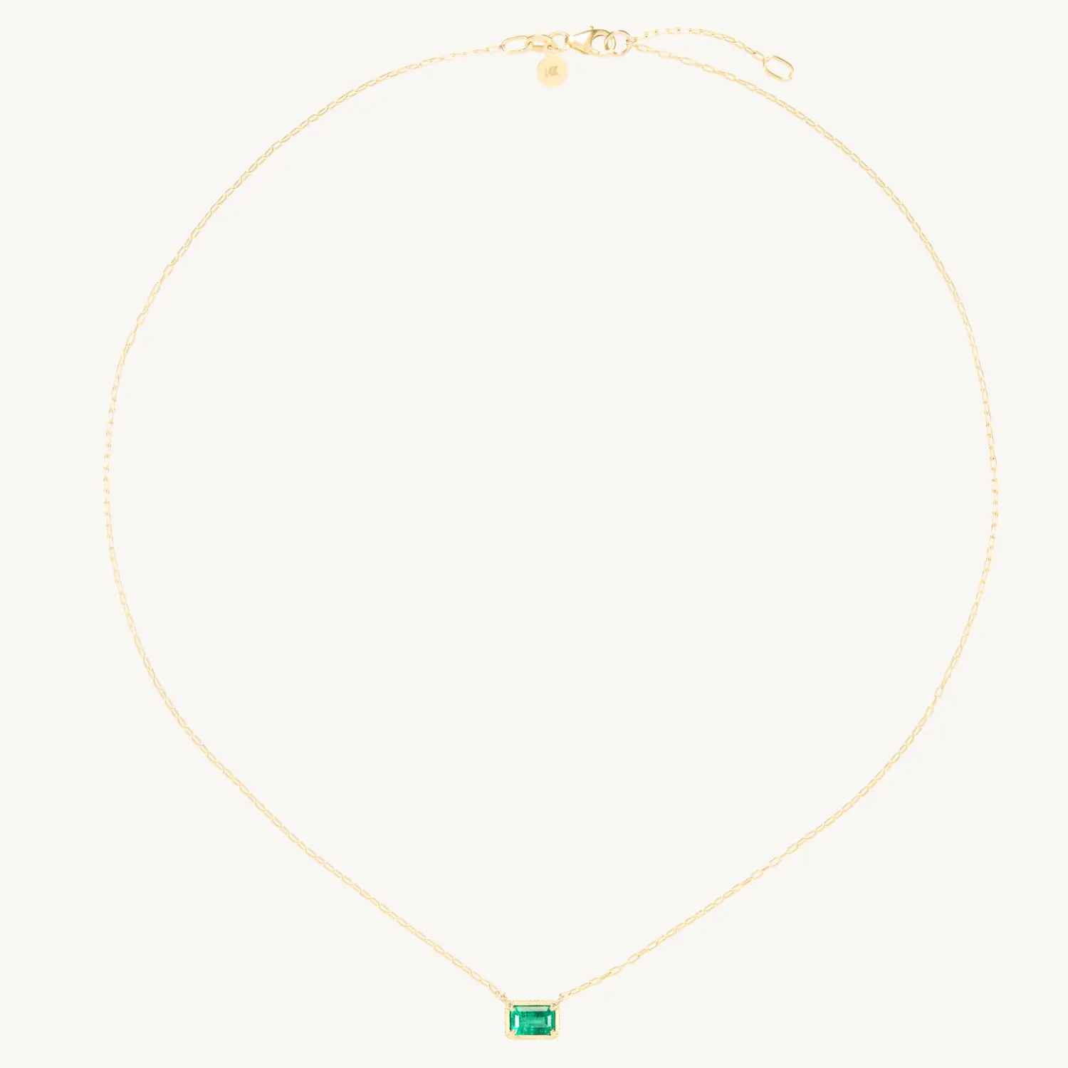 Alternative view of Leone Necklace, Emerald