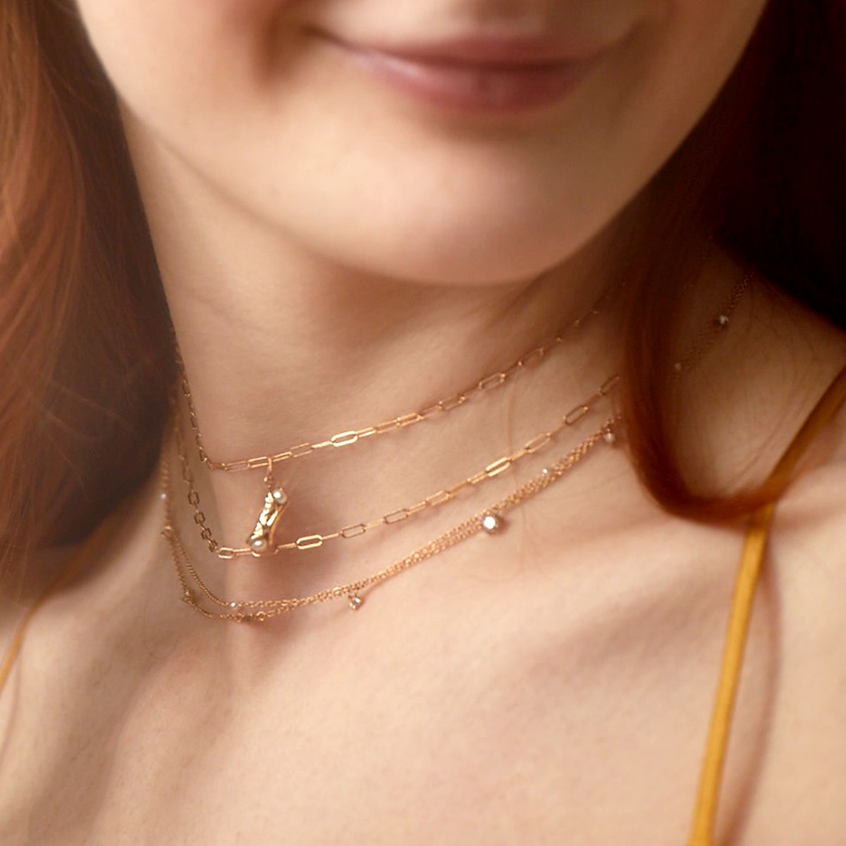 Holy Cannoli Charm, Yellow Gold - Image 6