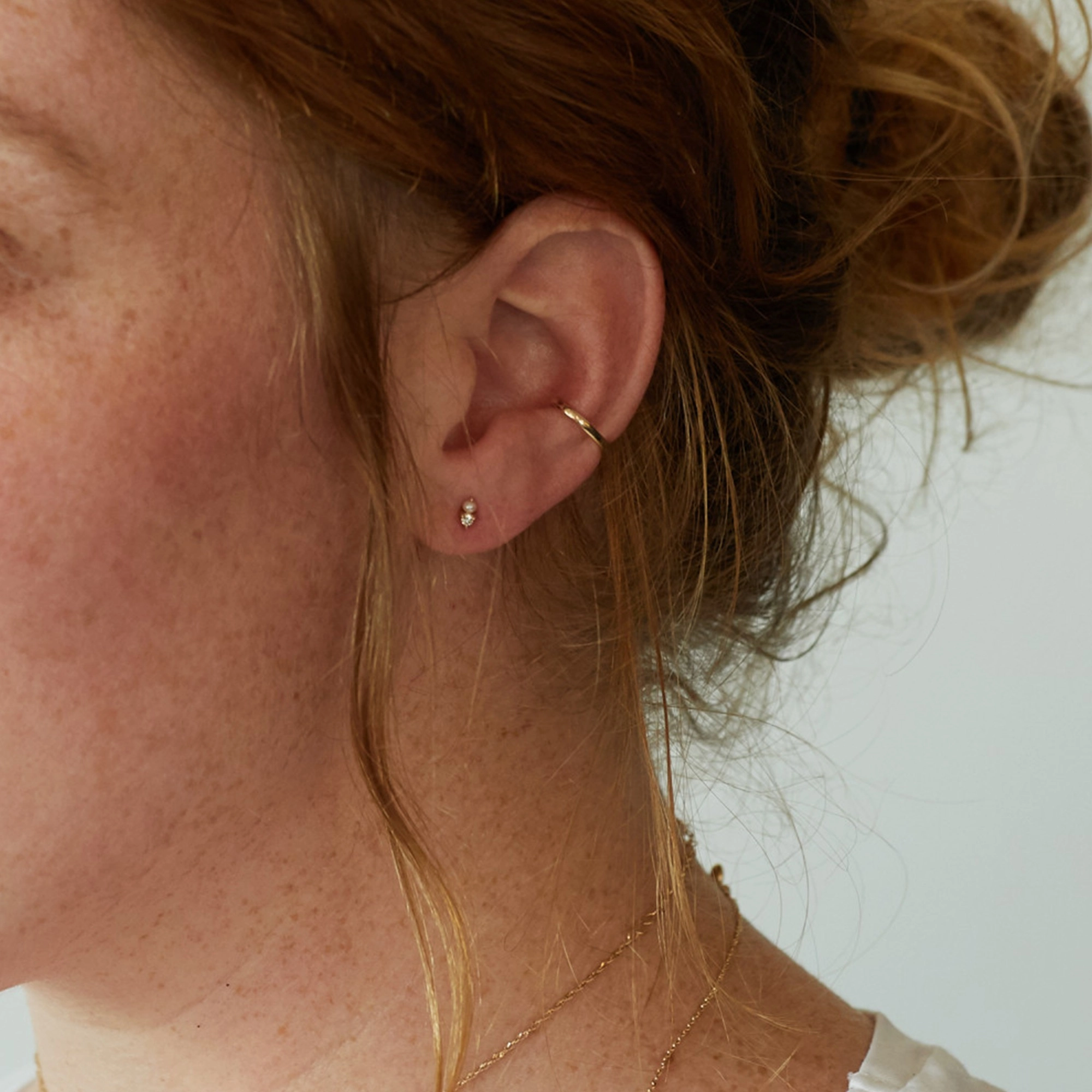 Flat Back Dewdrop Stud (single) - Image 5