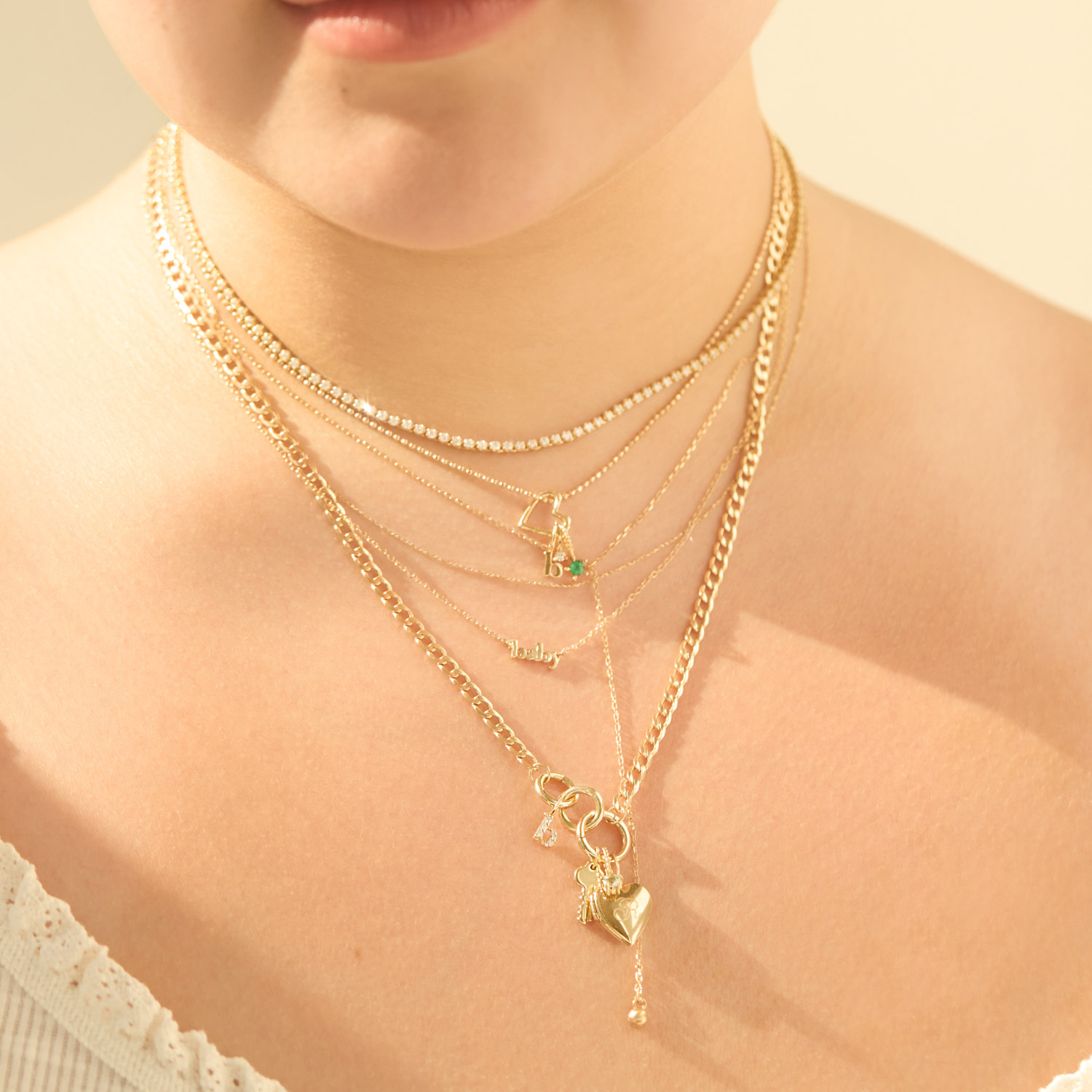 Tiniest Gold Name Necklace - Image 7