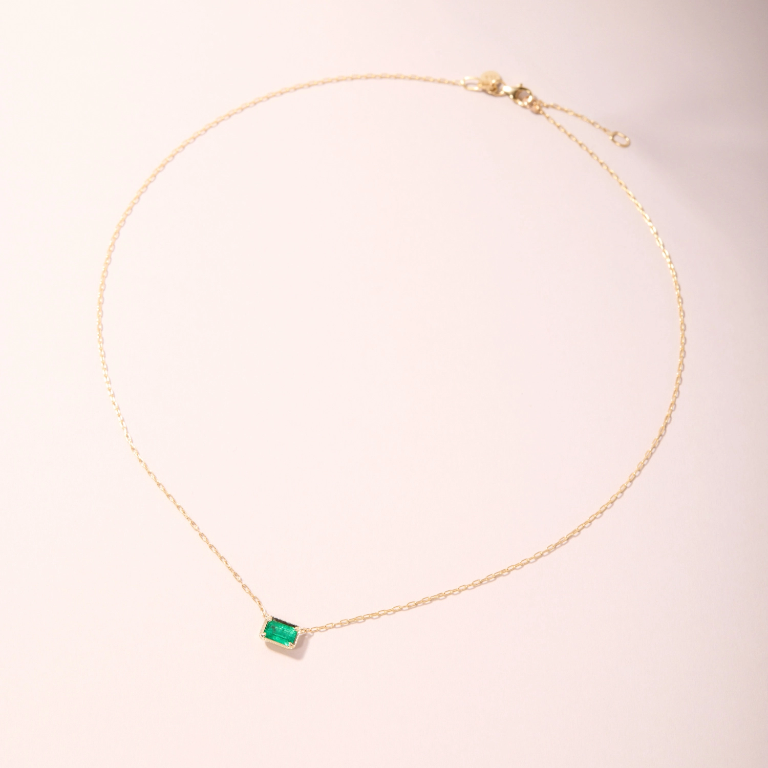 Leone Necklace, Emerald - Image 6