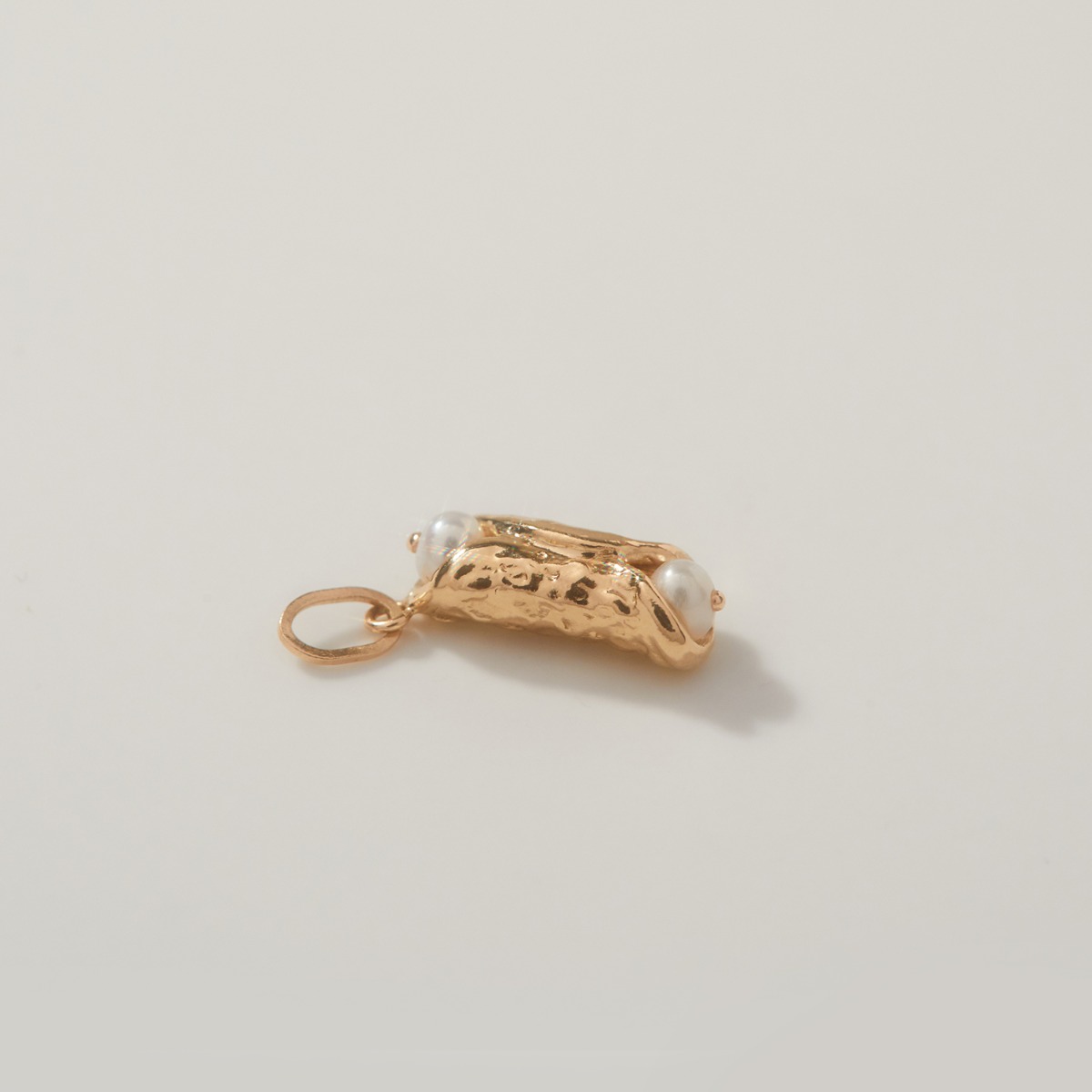 Holy Cannoli Charm, Yellow Gold - Image 10