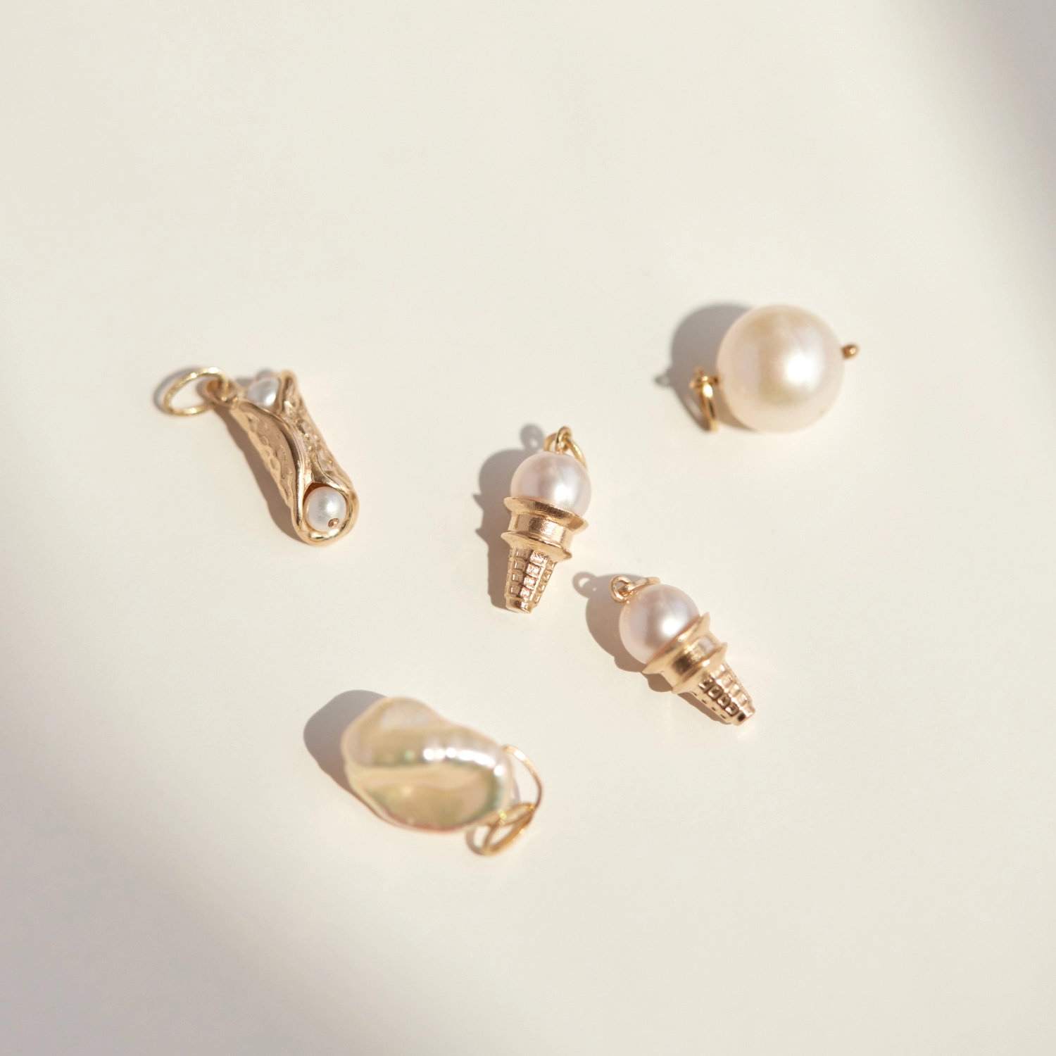 Holy Cannoli Charm, Yellow Gold - Image 11