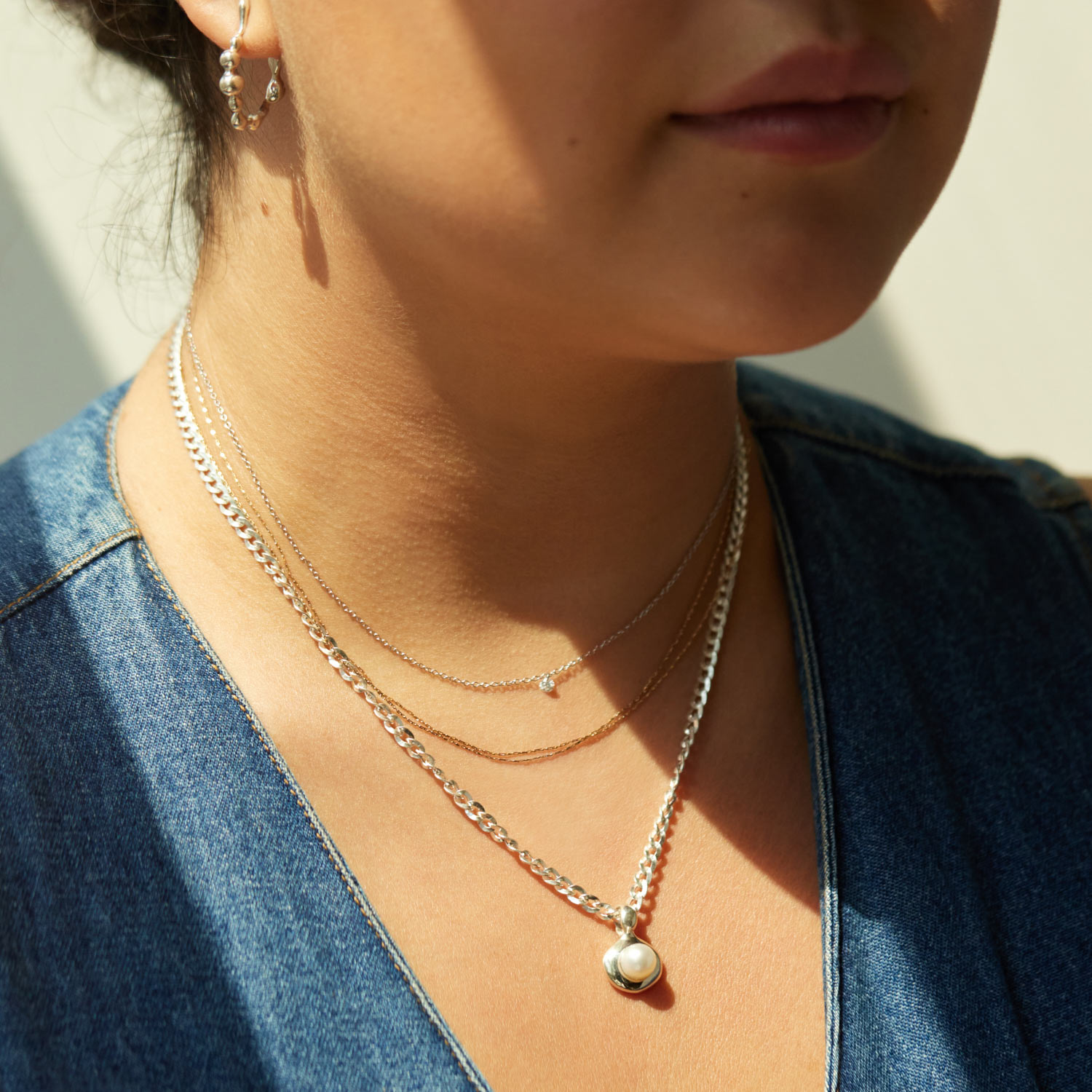 Pearl Pond Necklace - Image 4