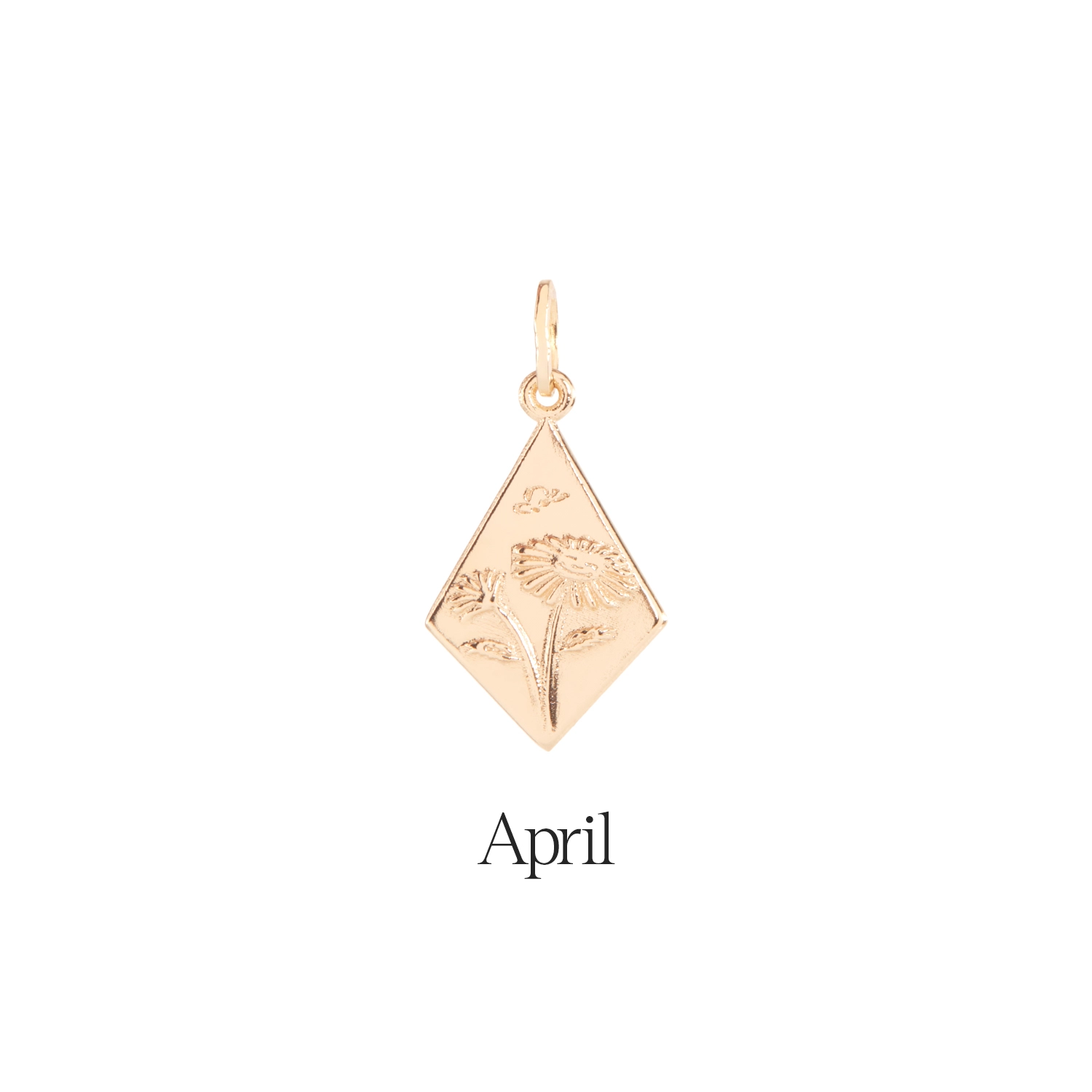 Daisy Poem Charm, April - Image 3