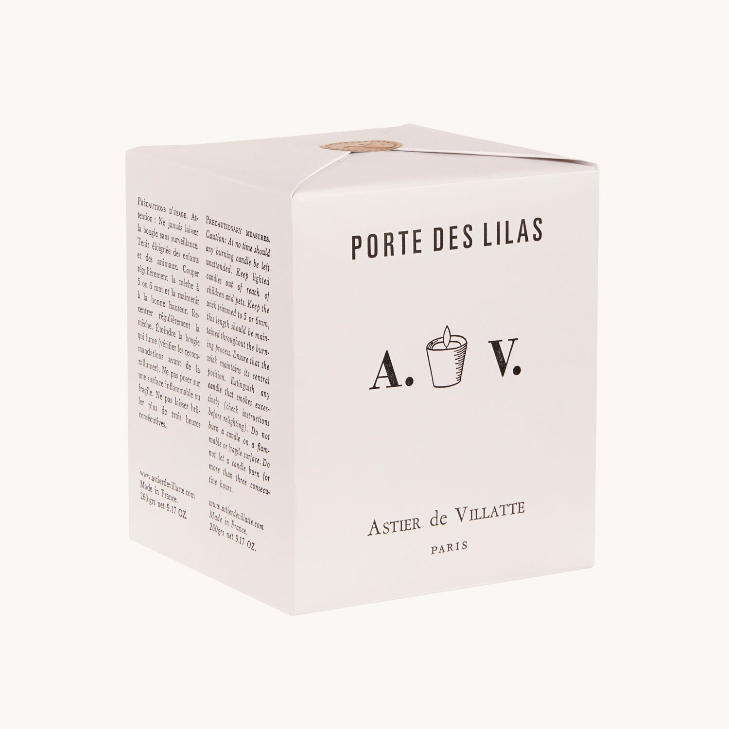 Porte des Lilas Candle