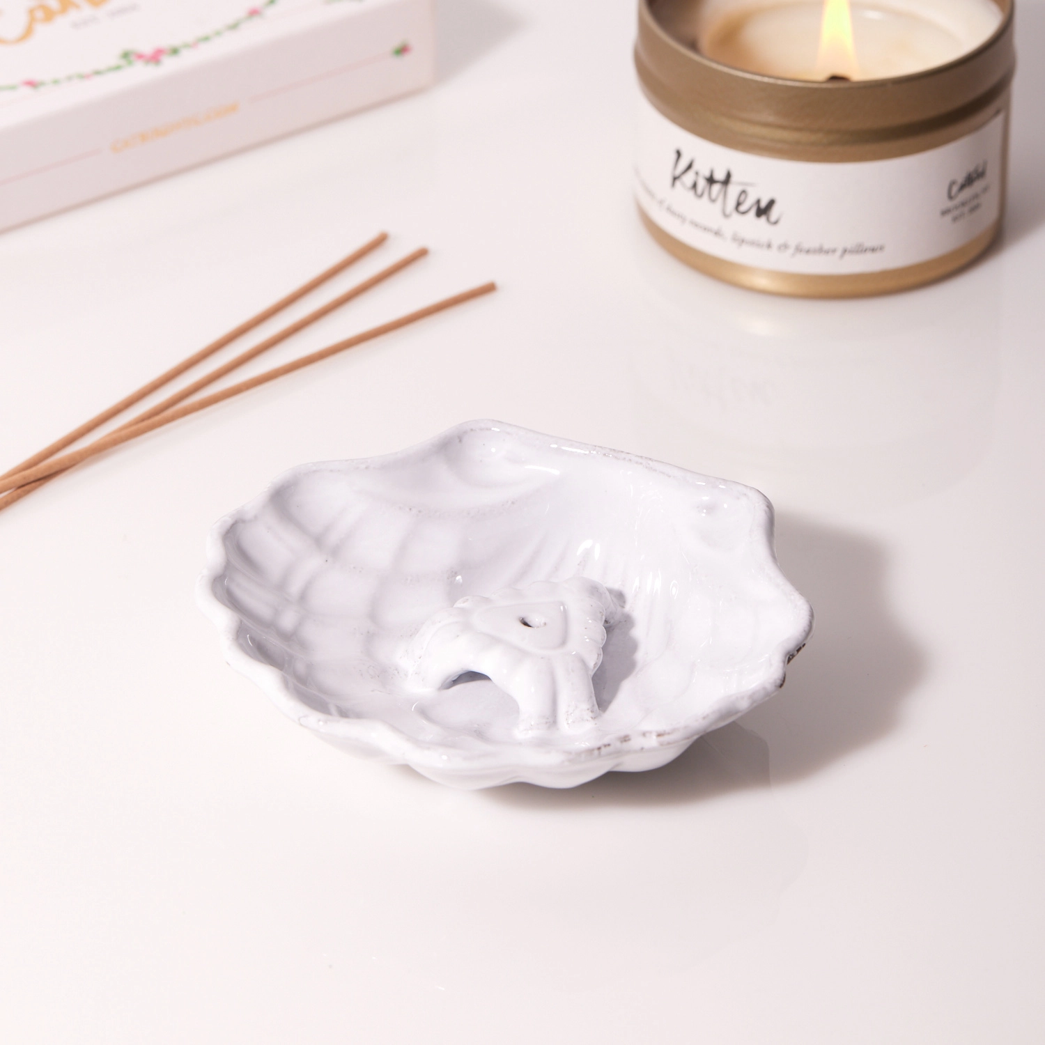 Coquillage Incense Holder - Image 2