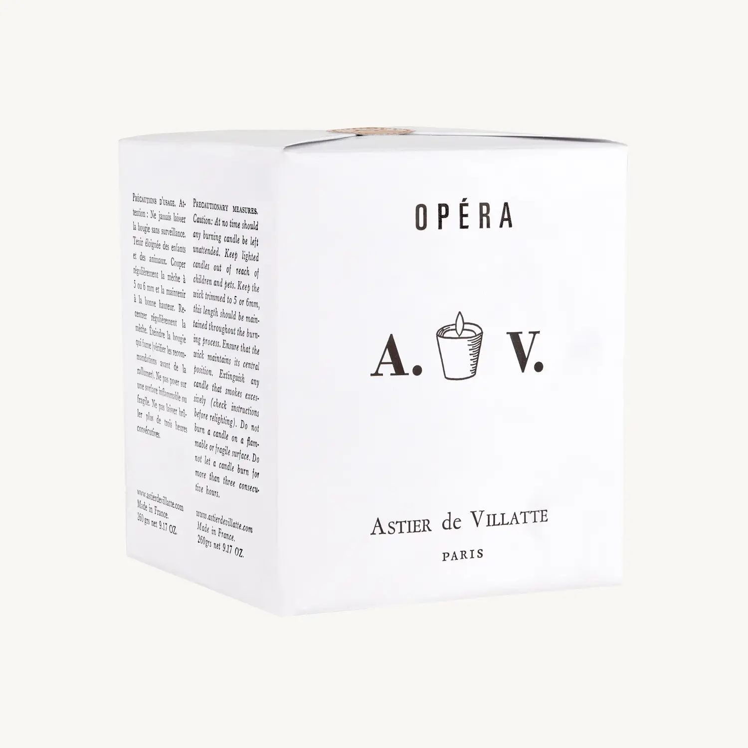 Alternative view of Opera Candle