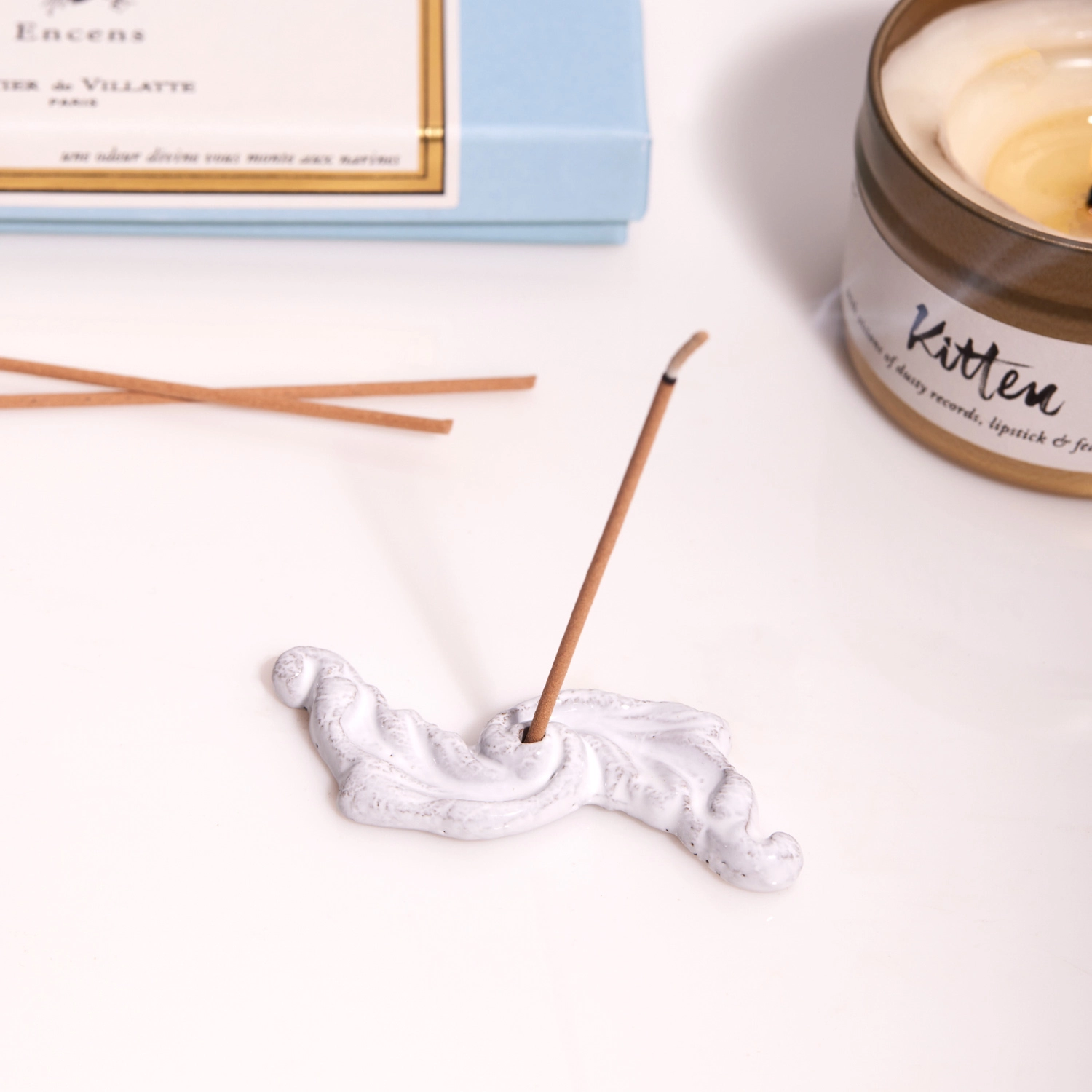 Tiny Flower Incense Holder - Image 4
