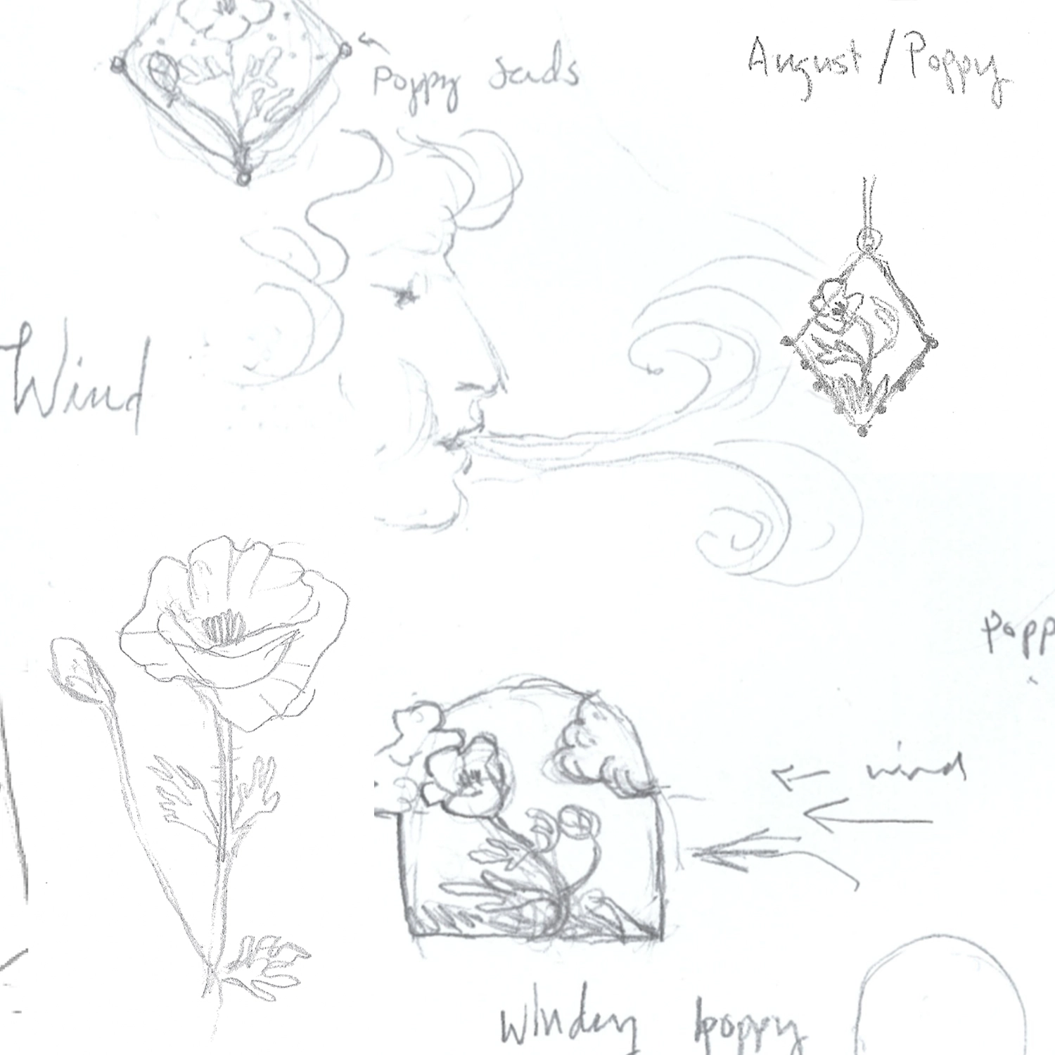Poppy Poem Charm, August - Image 10
