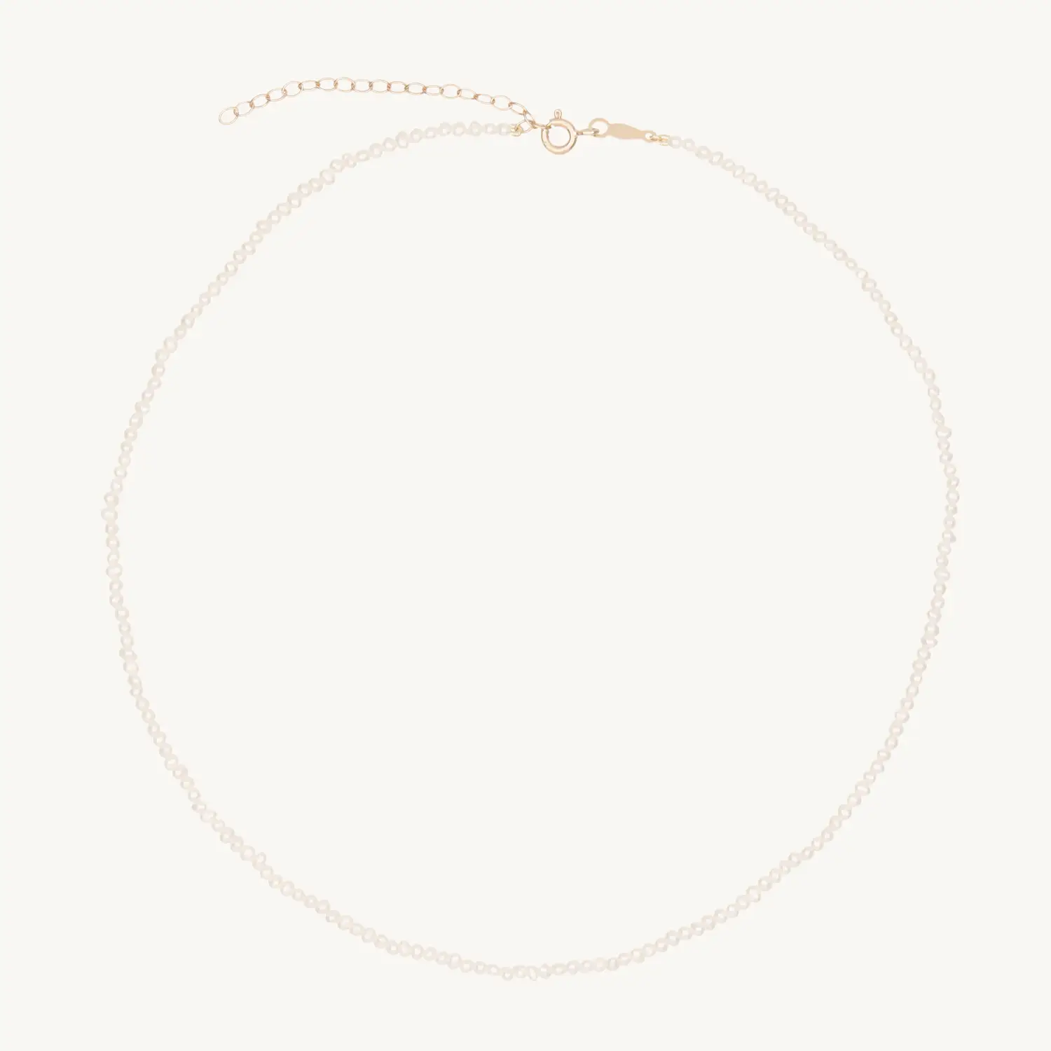 Alternative view of Baby Pearl Collar