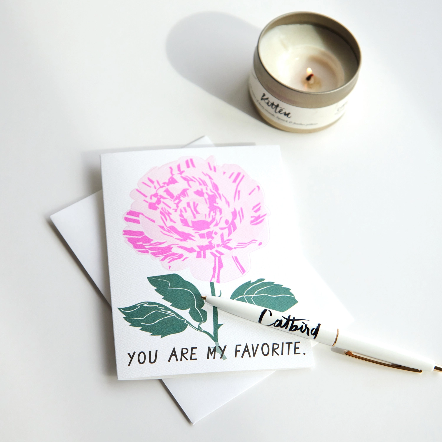 Alternative view of You are my Favorite Card