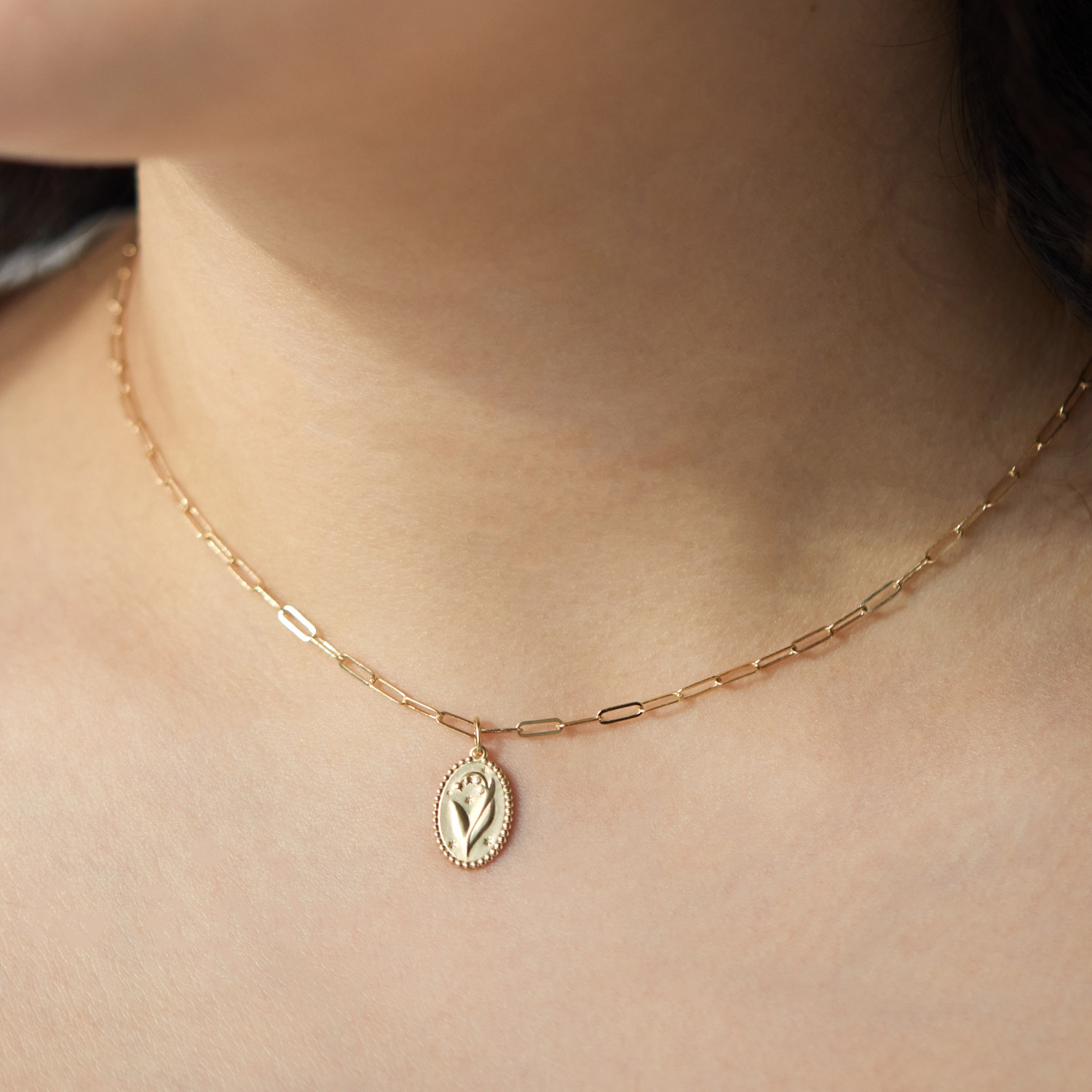 Lily of the Valley Poem Charm, May - Image 4