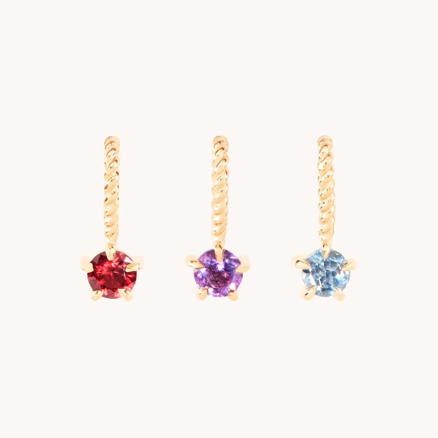Little Star Birthstone Charm