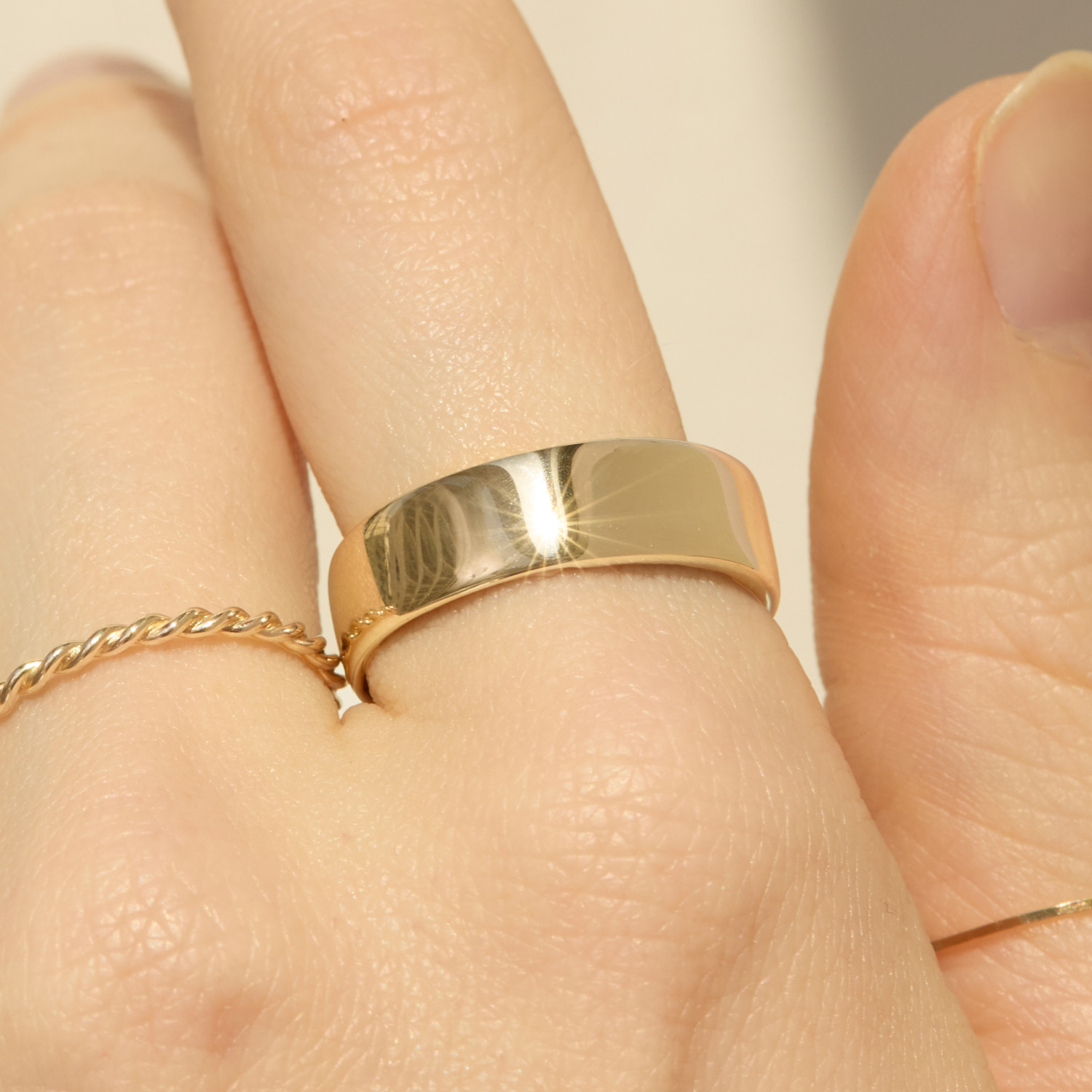 Skeleton Band Memento Mori Ring - Image 7