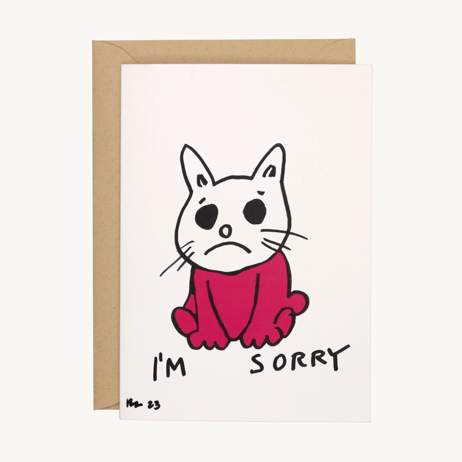 I'm Sorry Card - Image 3