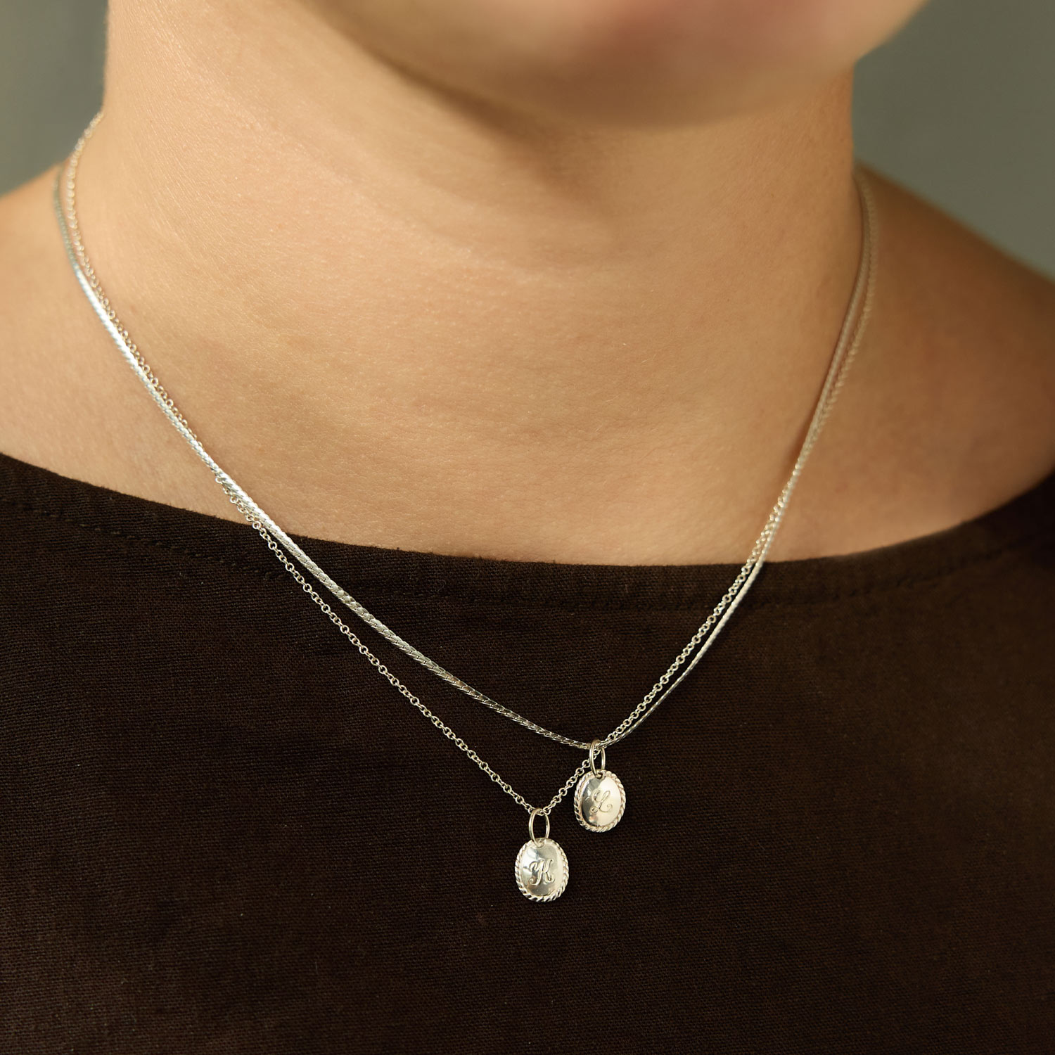 Silver Letter Cutie Charm - Image 3