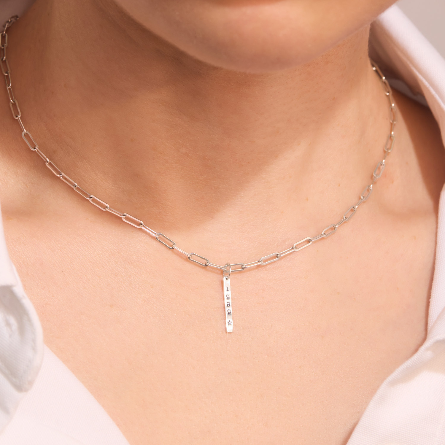 Silver Custom Famous Letter Charm - Image 3