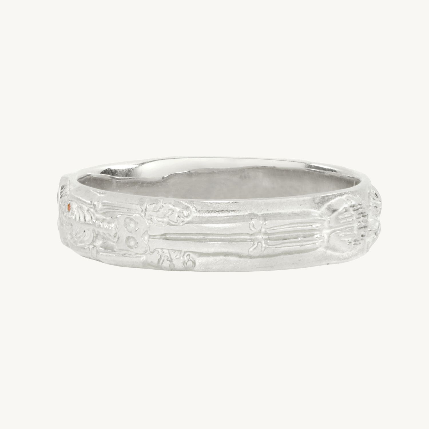 Alternative view of Silver Stargazing Band