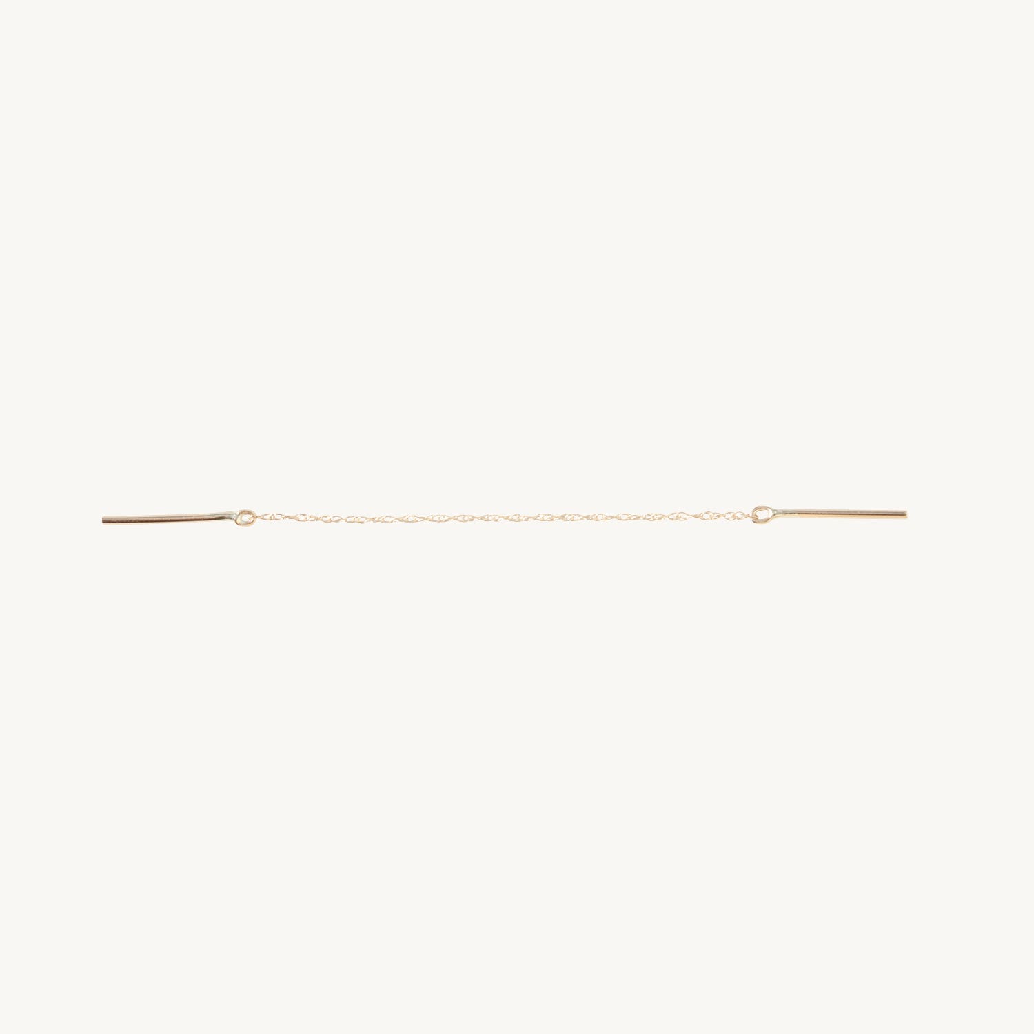 Alternative view of Short Stitch Earring (single)