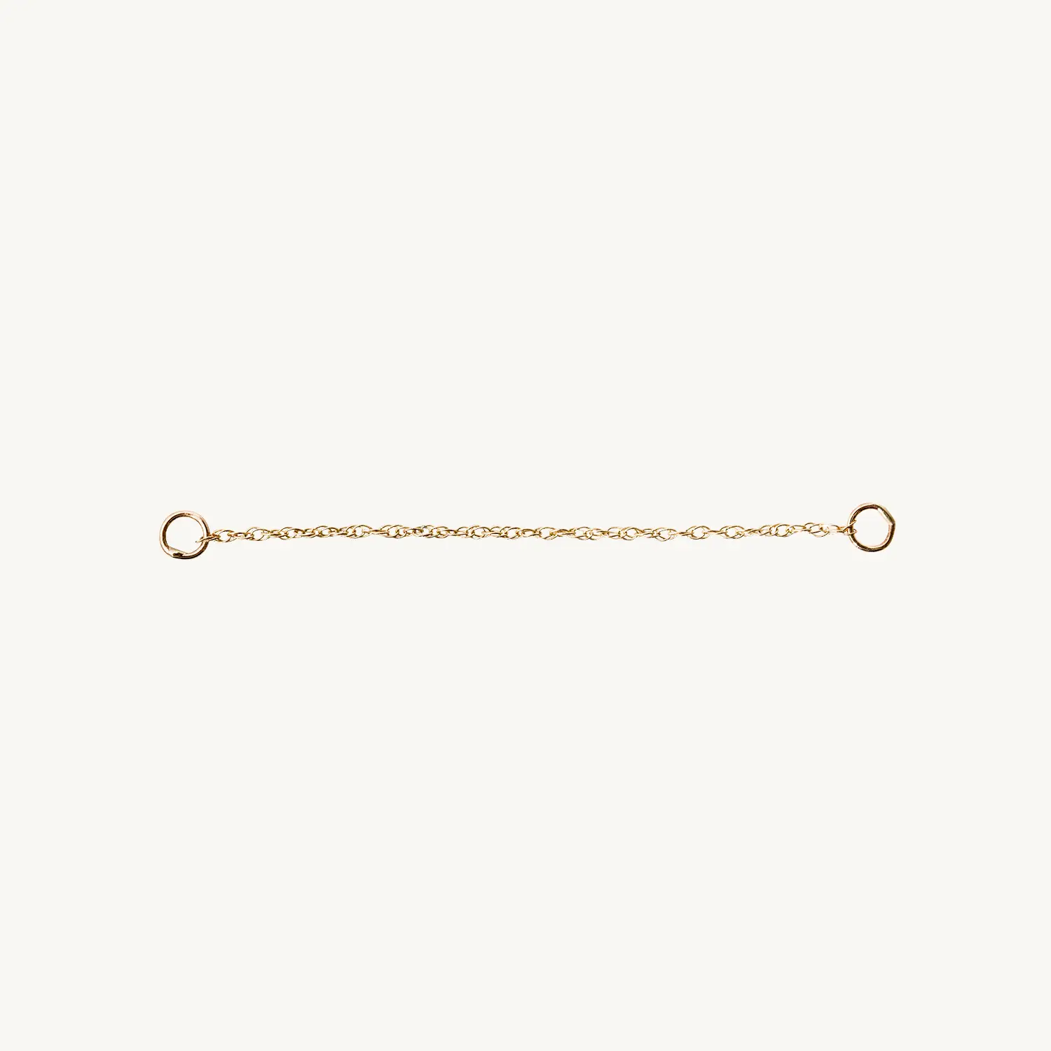 Alternative view of The Claribel Gold Earring Chain (Single)