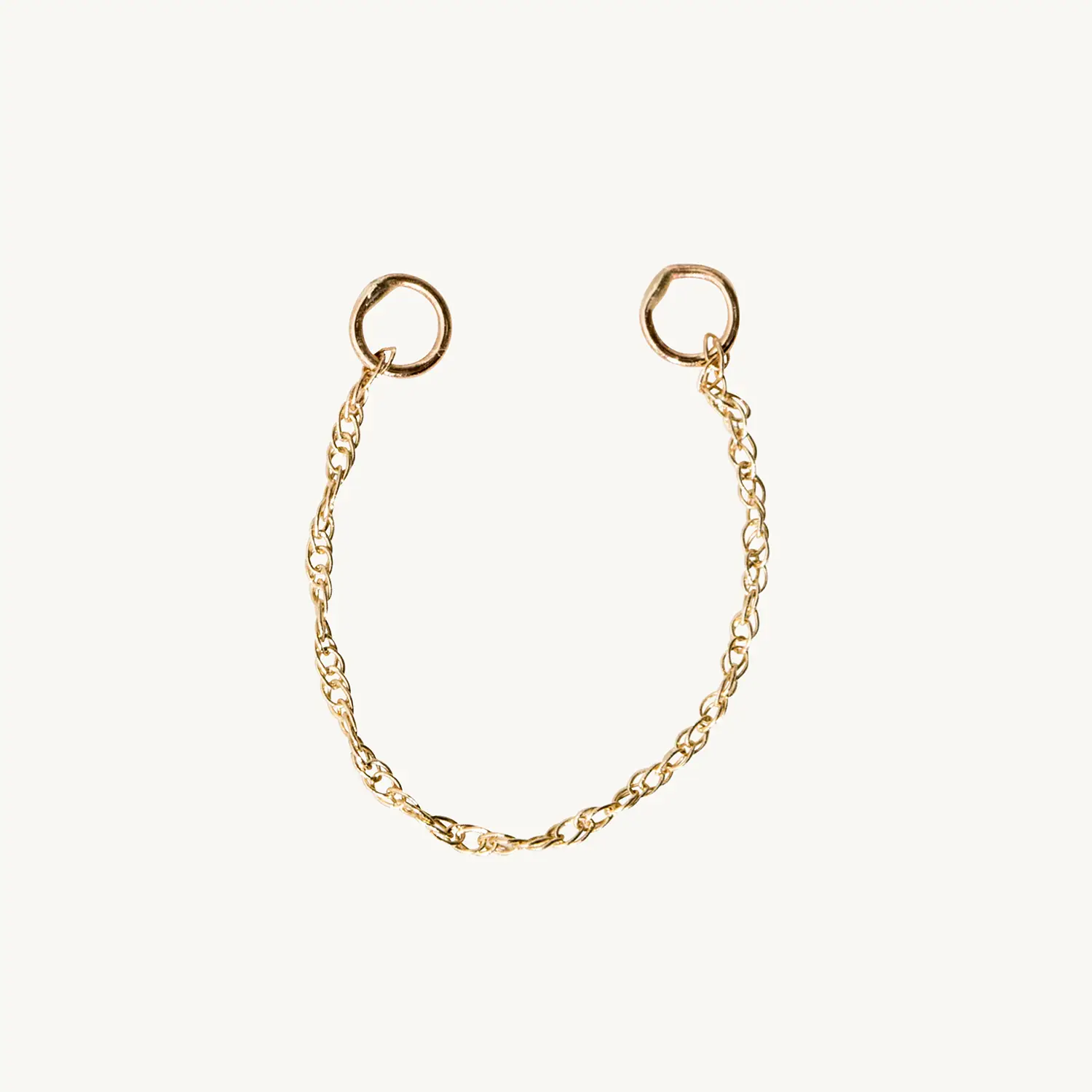 The Claribel Gold Earring Chain (Single)