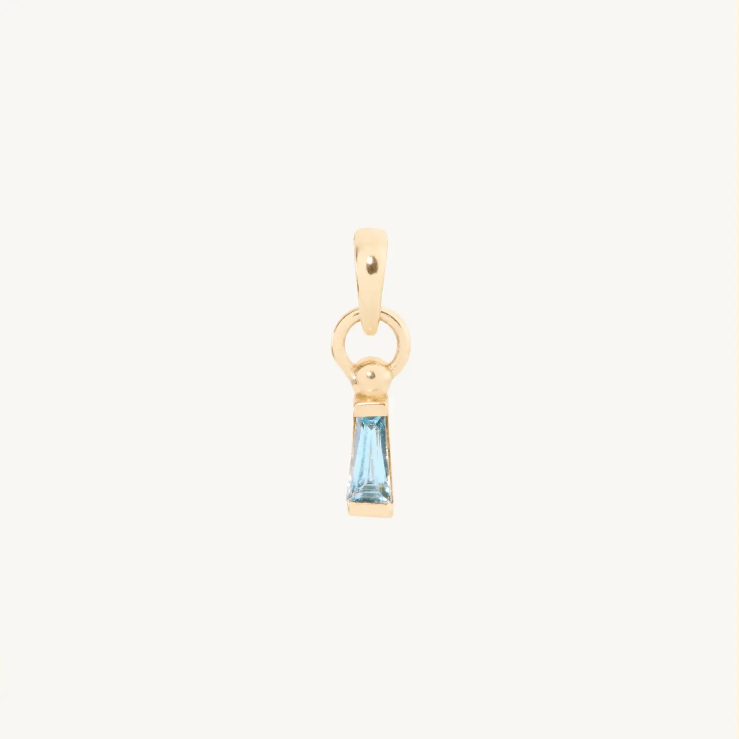 Aquamarine Echo Charm