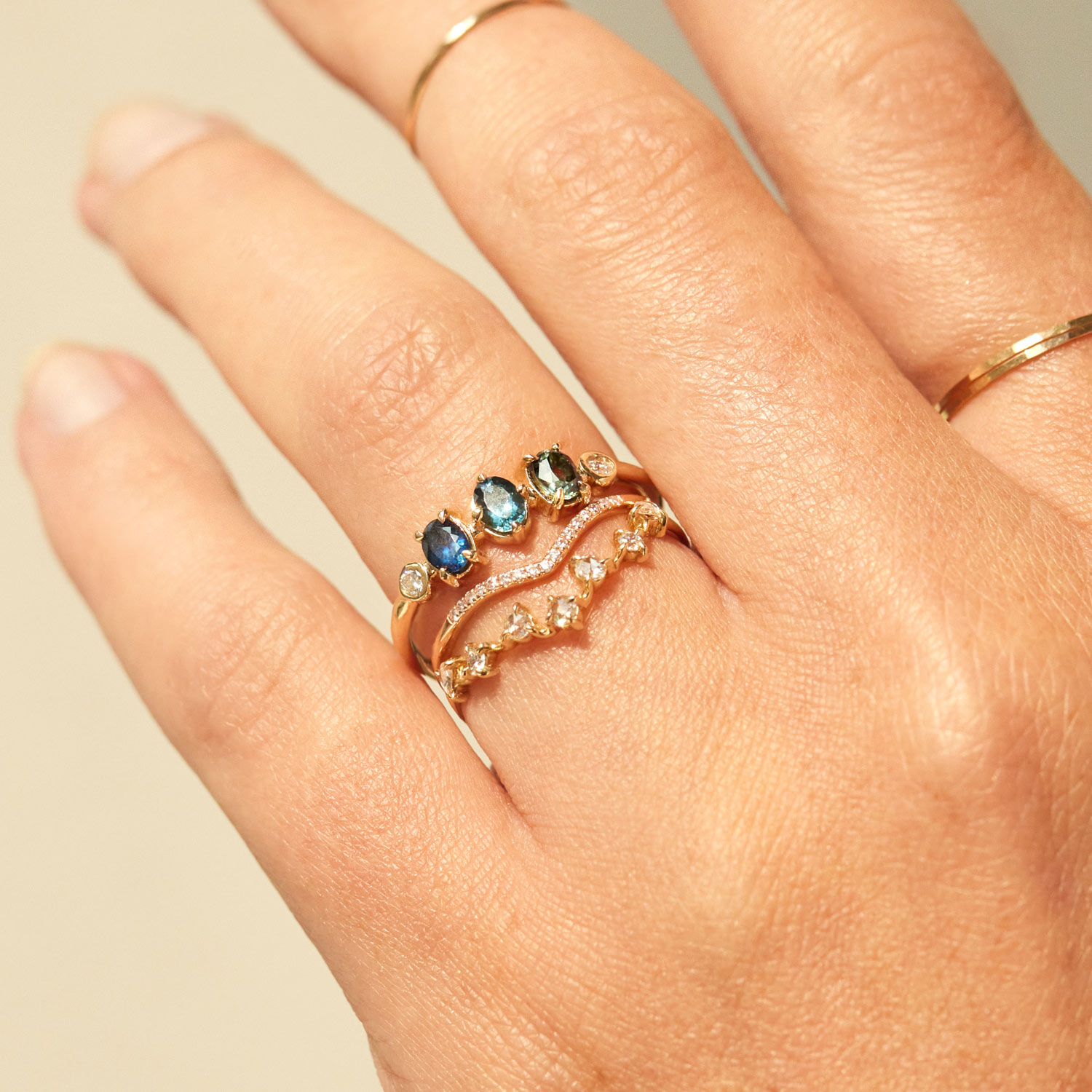 Circe Ring, Sapphire - Image 4