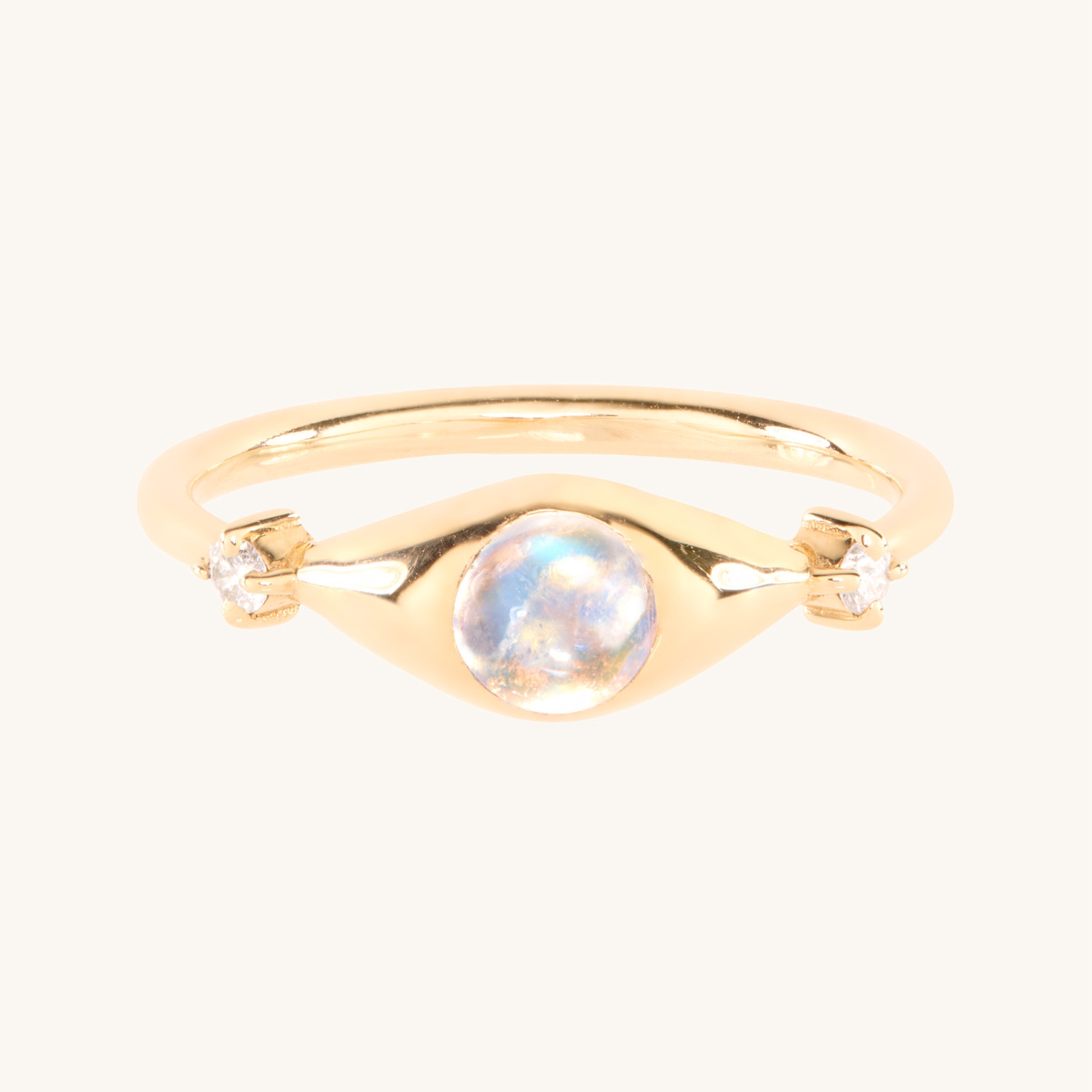 Moondrop Moonstone Ring - Image 6