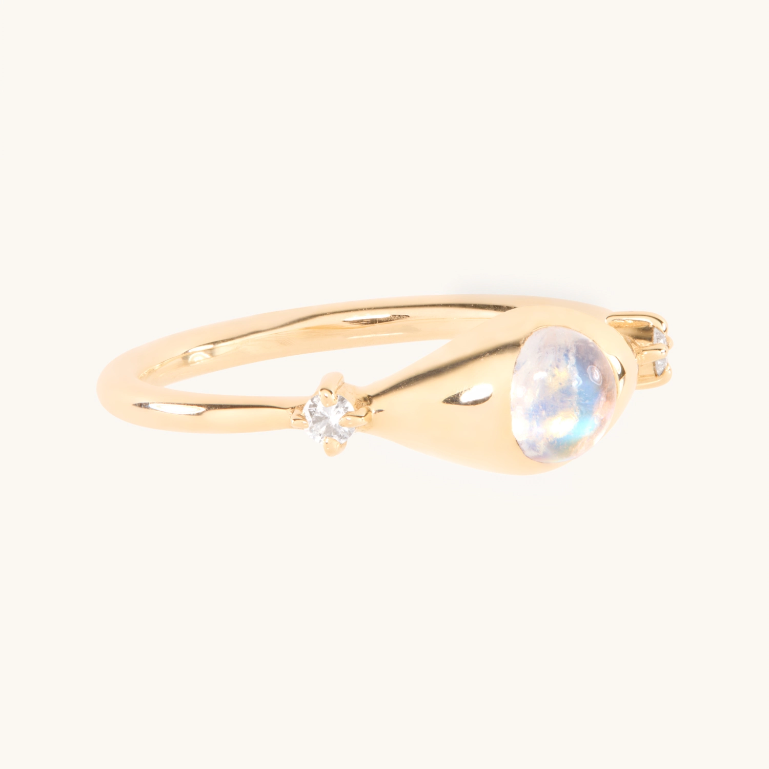 Moondrop Moonstone Ring - Image 7