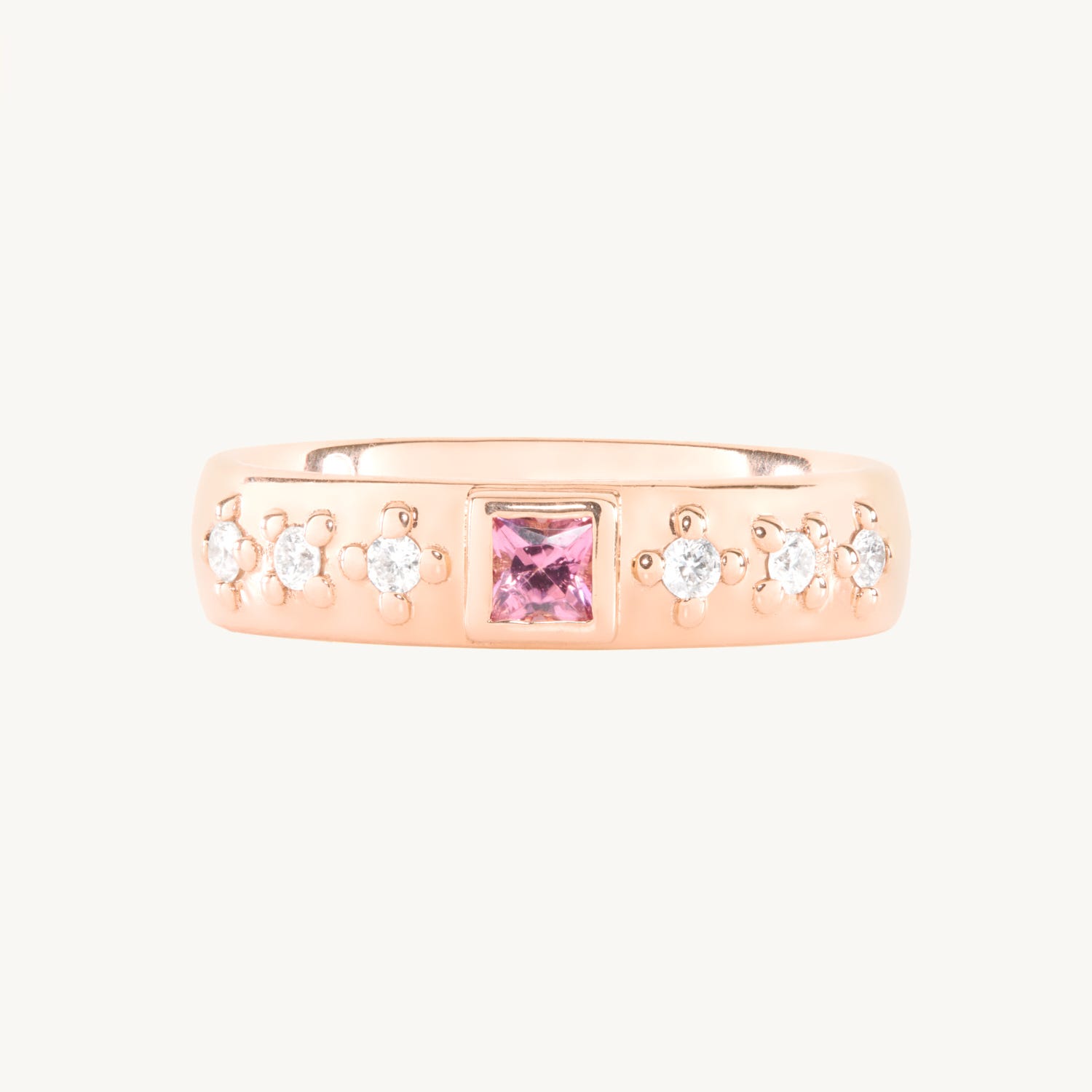 Pink Tourmaline Hera Band
