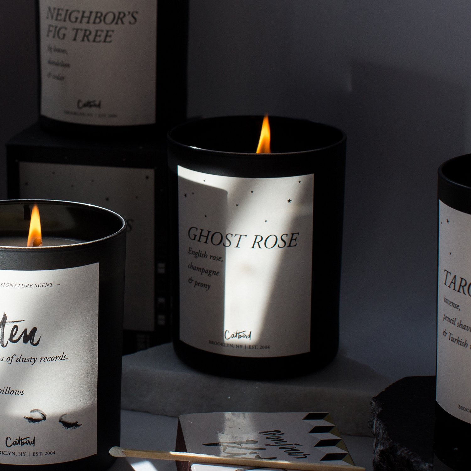 Ghost Rose Candle - Image 7