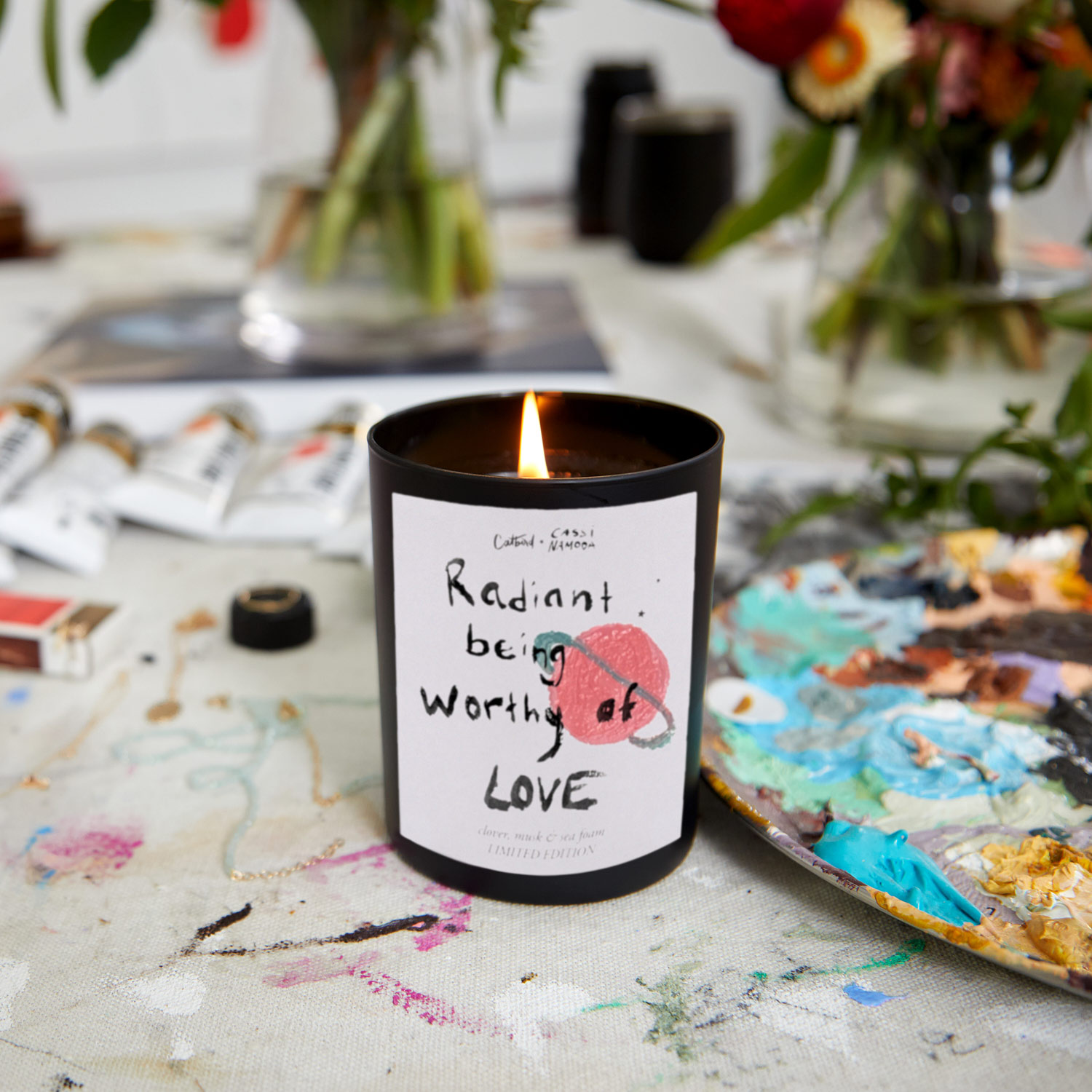 Radiant Being Worthy of Love Candle - Image 5
