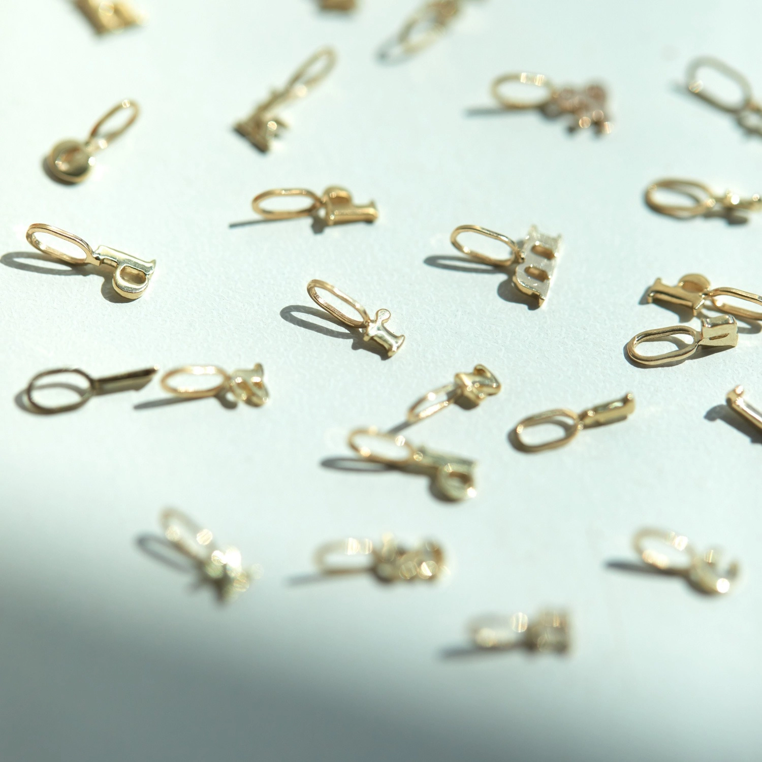 Choose Your Initial & Diamond Charm Necklace - Image 3