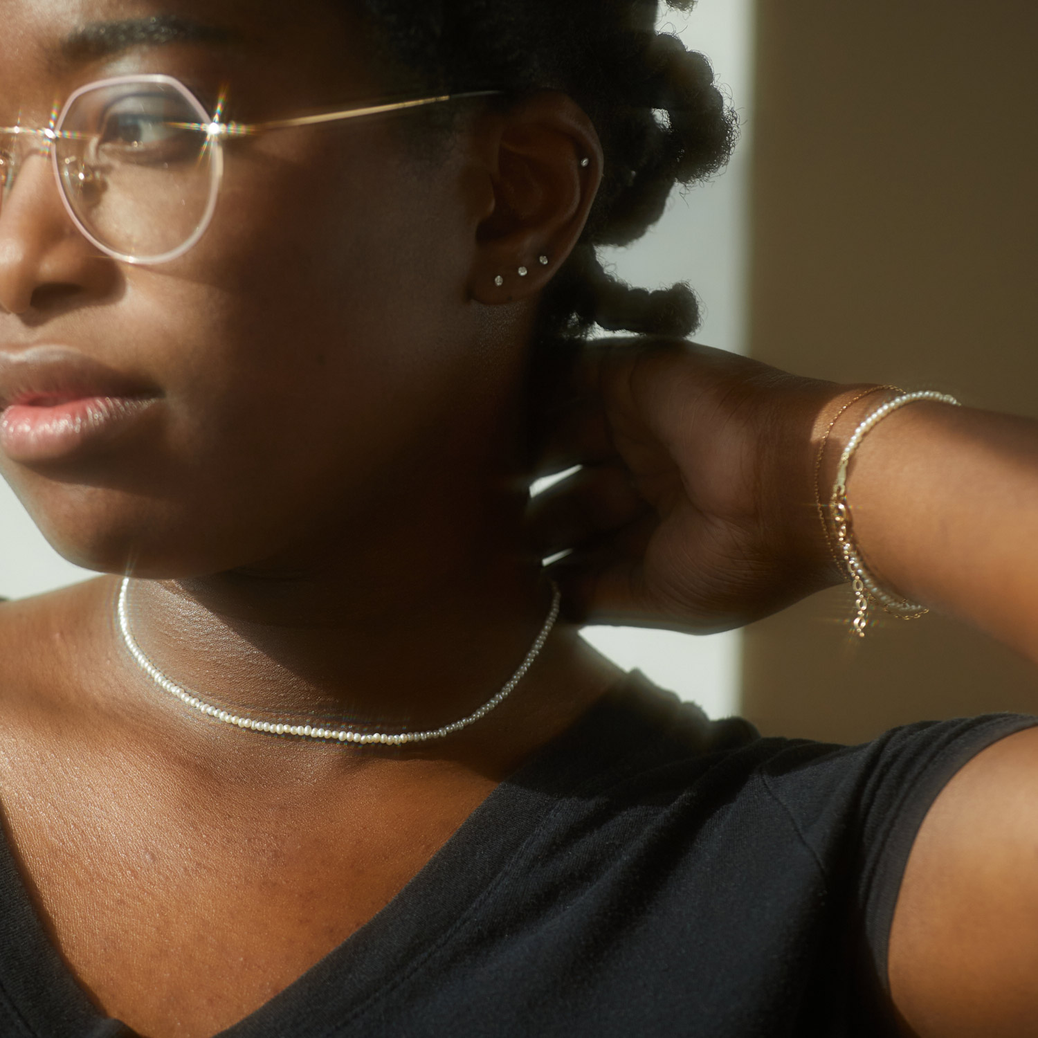 Baby Pearl Collar - Image 4