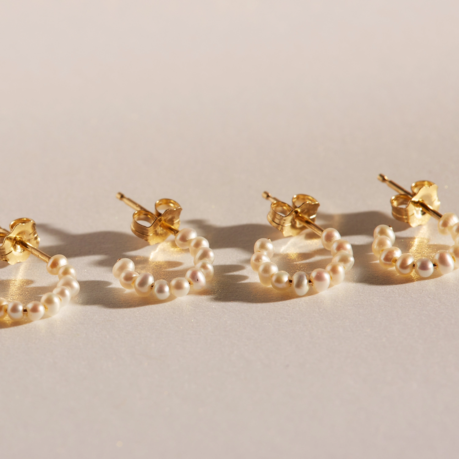 Baby Pearl Hoop Earring (single) - Image 11