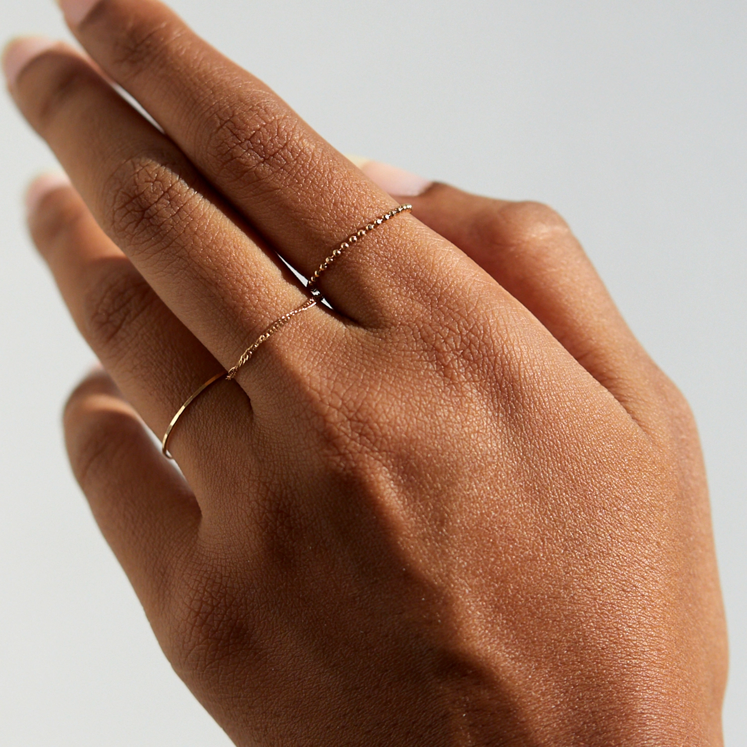 Little Disco Gold Chain Ring - Image 3