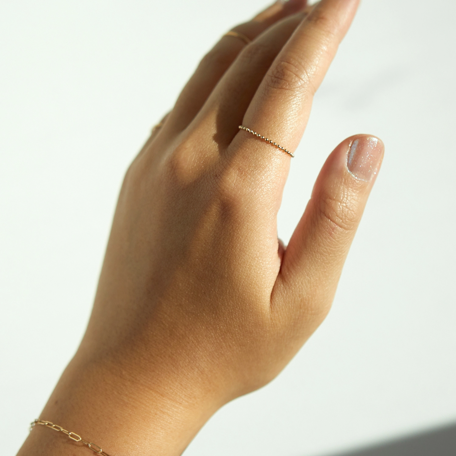 Little Disco Gold Chain Ring - Image 5