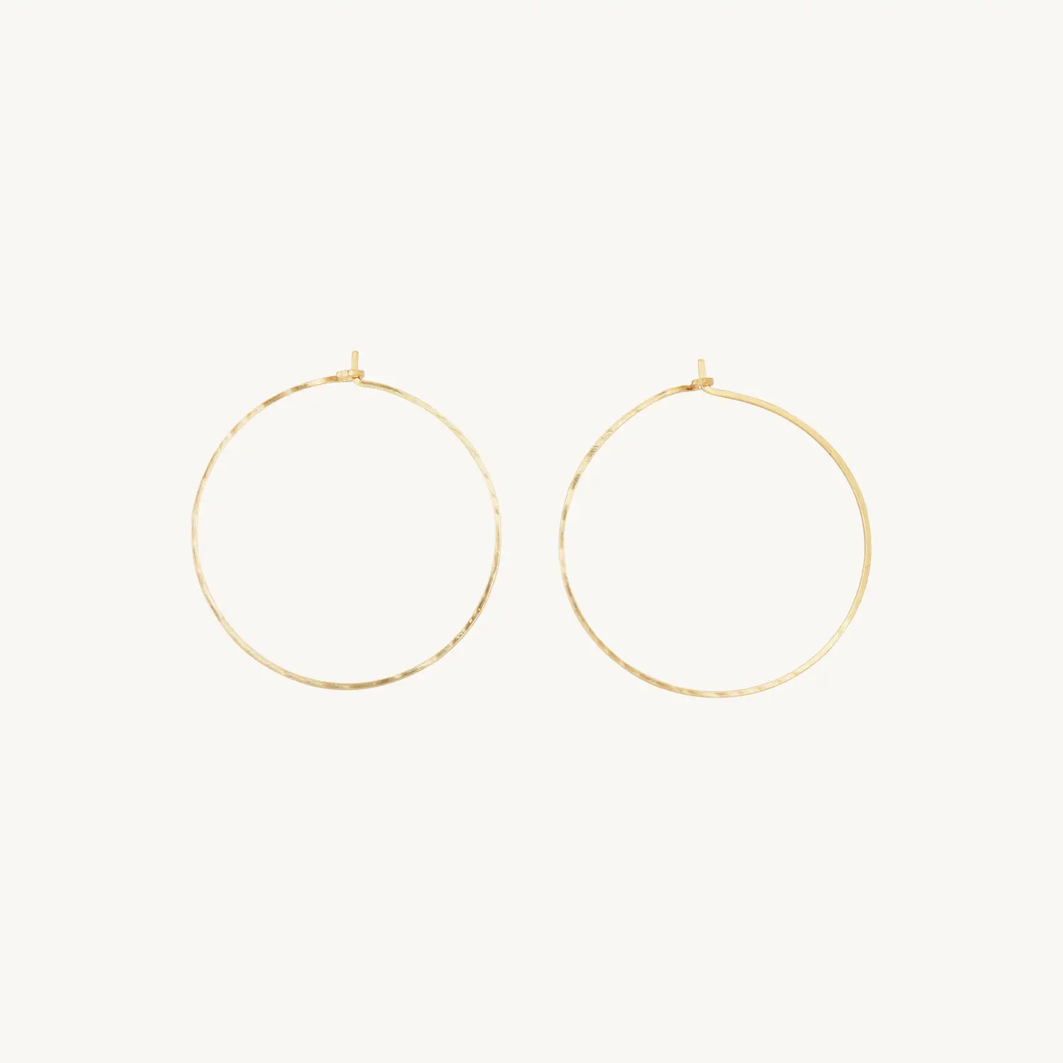 Big Hoop Dream Gold Earrings (pair)