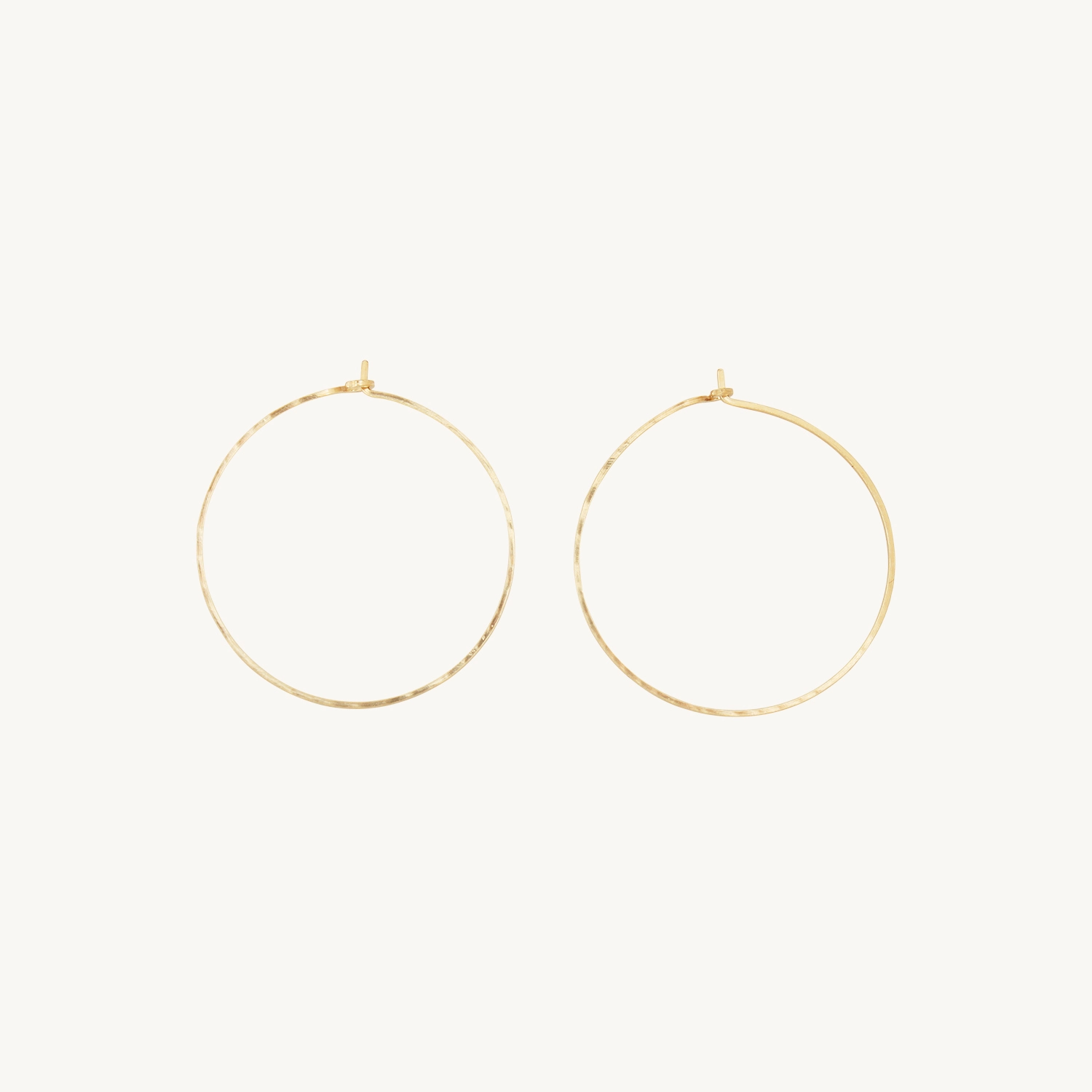 Big Hoop Dream Gold Earrings (pair) - Image 8