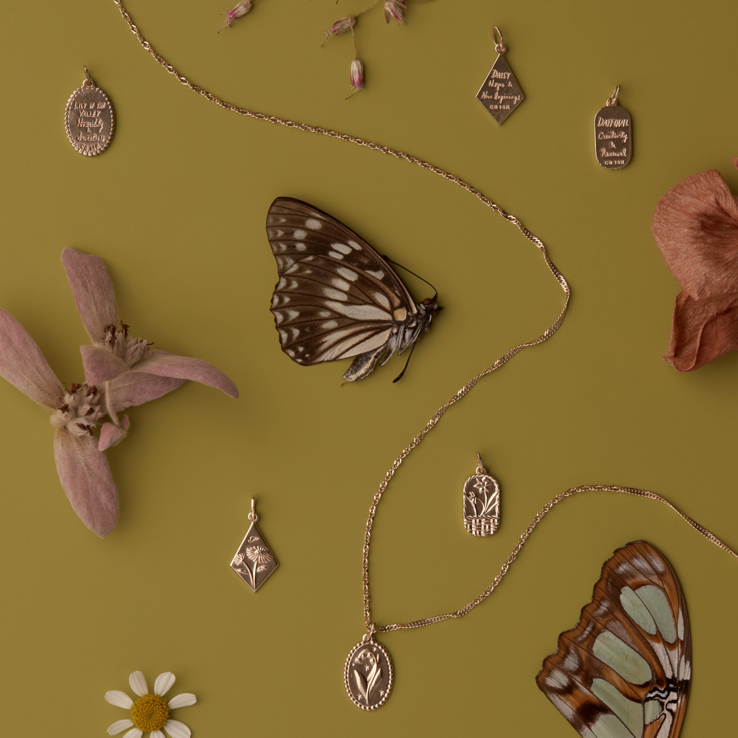 Lily of the Valley Poem Charm, May - Image 10