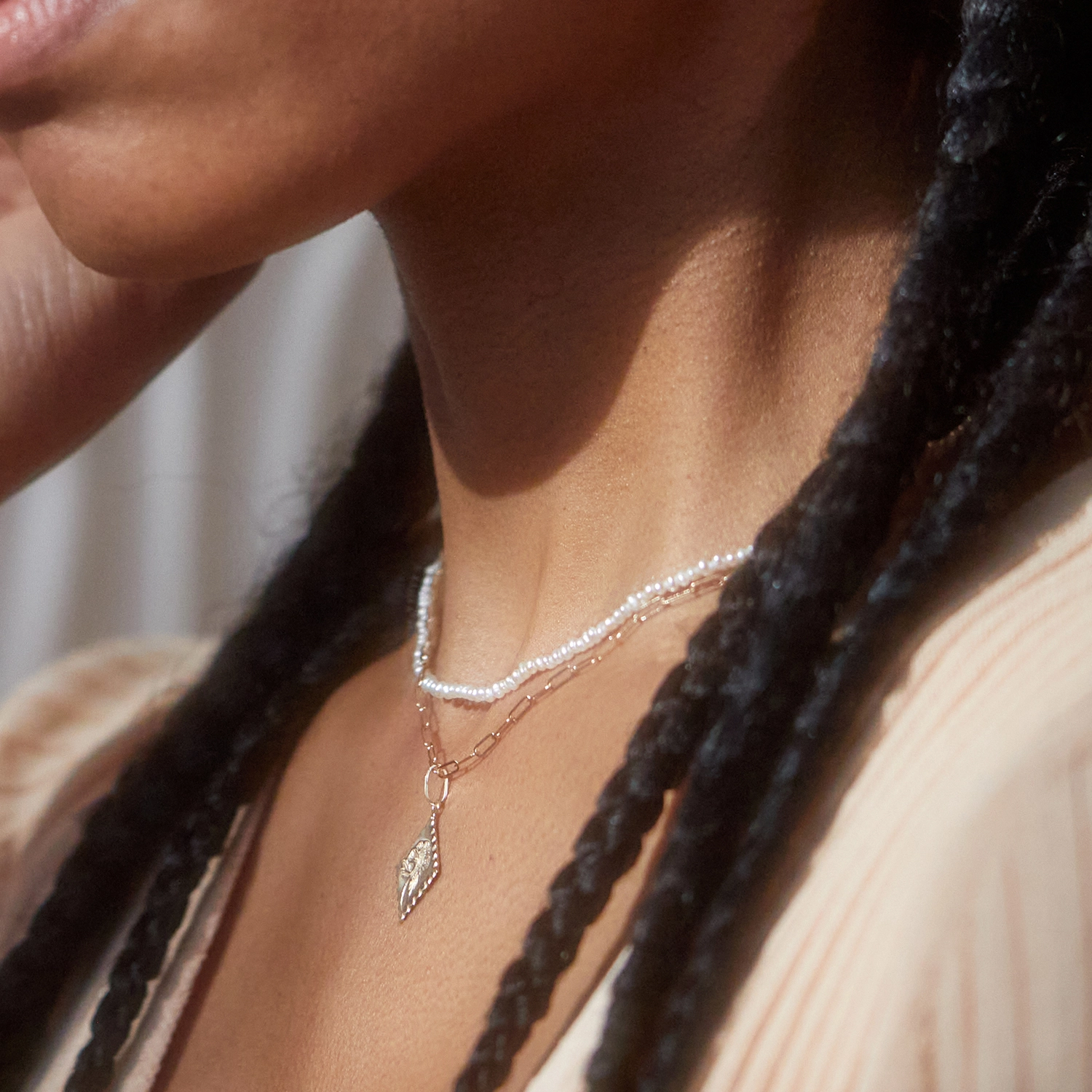 Baby Pearl Collar - Image 6