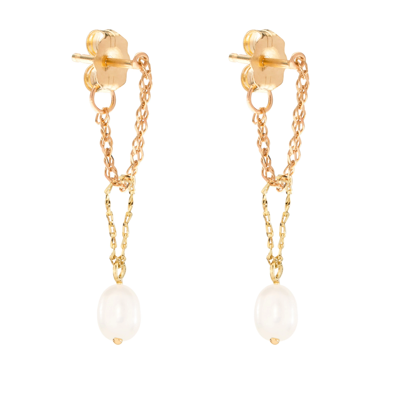 The Sweet Nothing & Tiny Pearl Earring Set - Image 8
