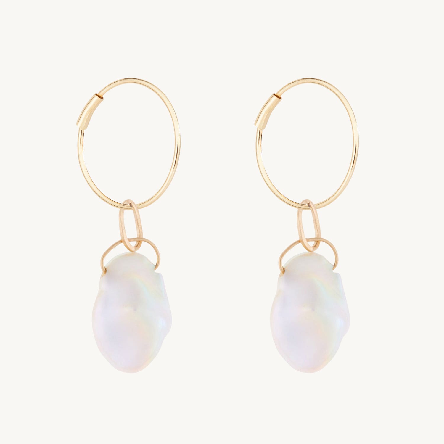 The Filament Hoop & Mermaid's Treasure Earring Set
