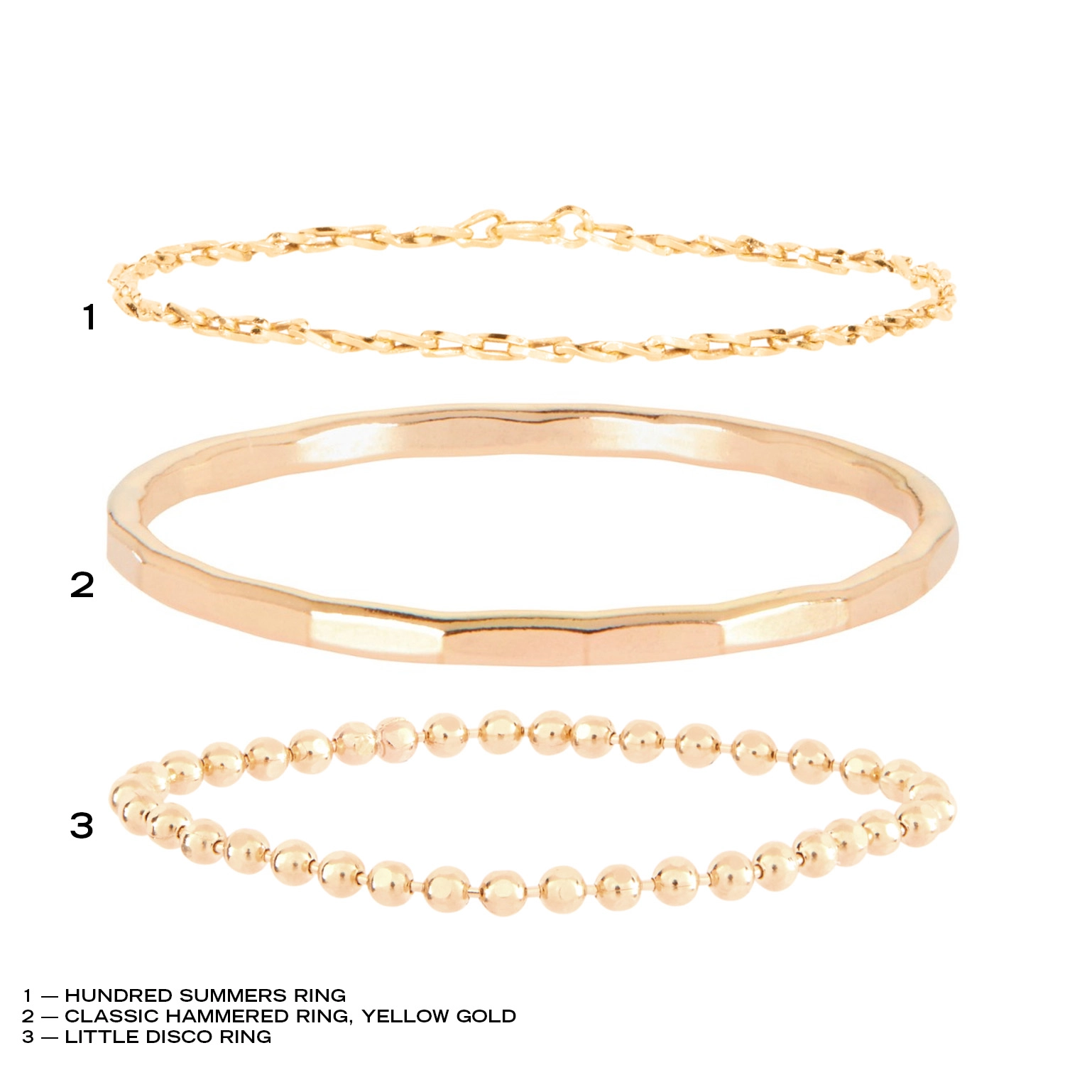 Alternative view of The Textured Stack Set