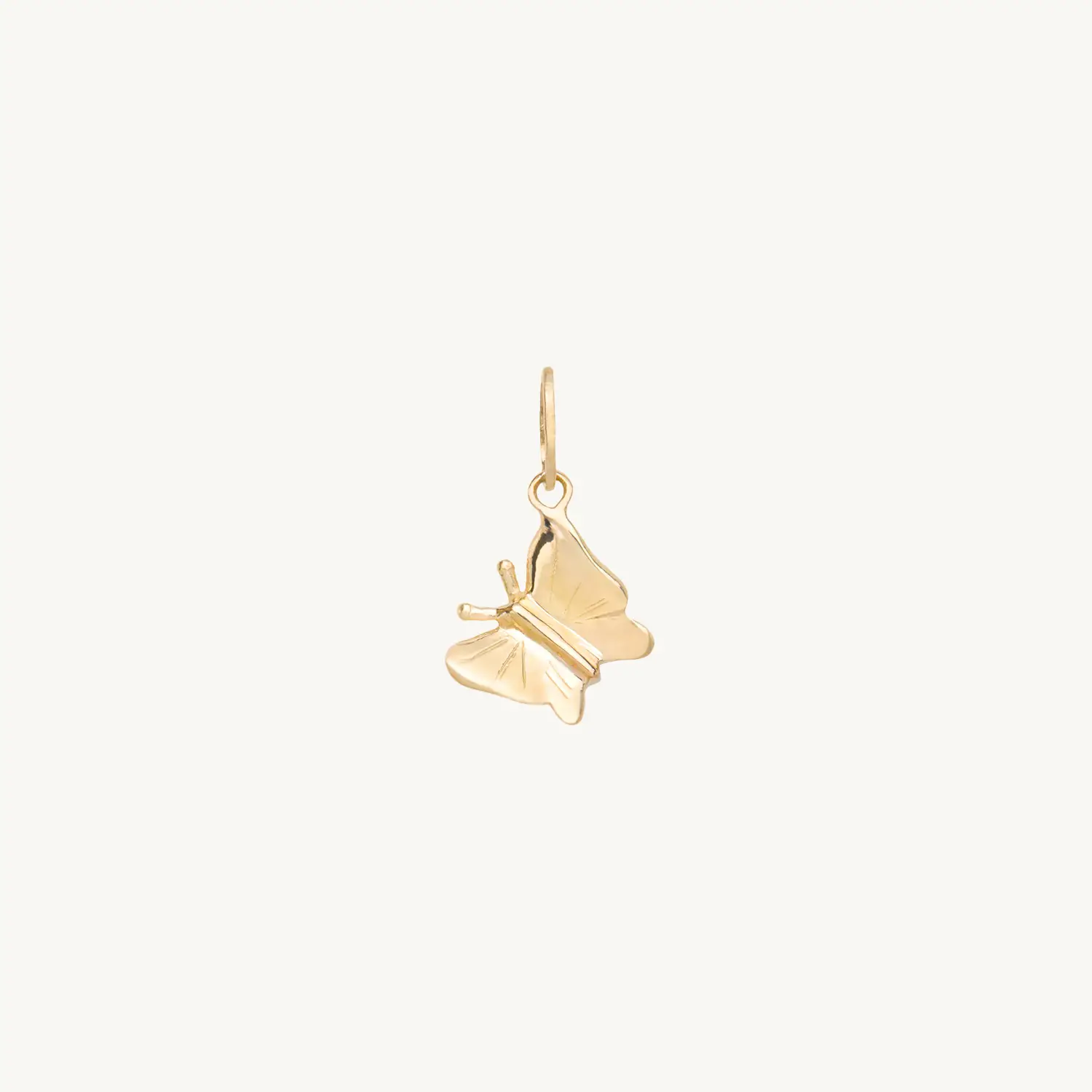 Little Butterfly Gold Charm
