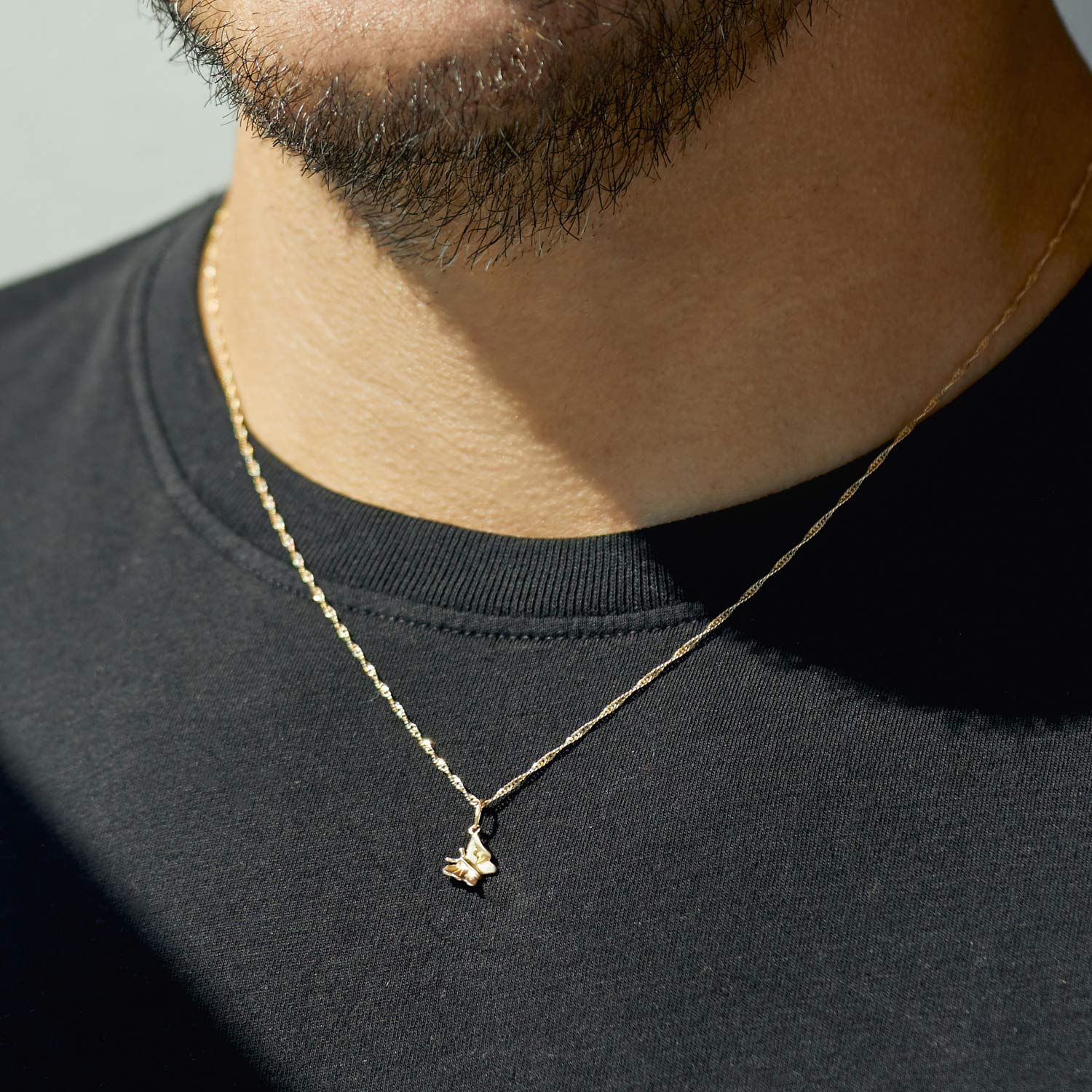 Little Butterfly Gold Charm - Image 7